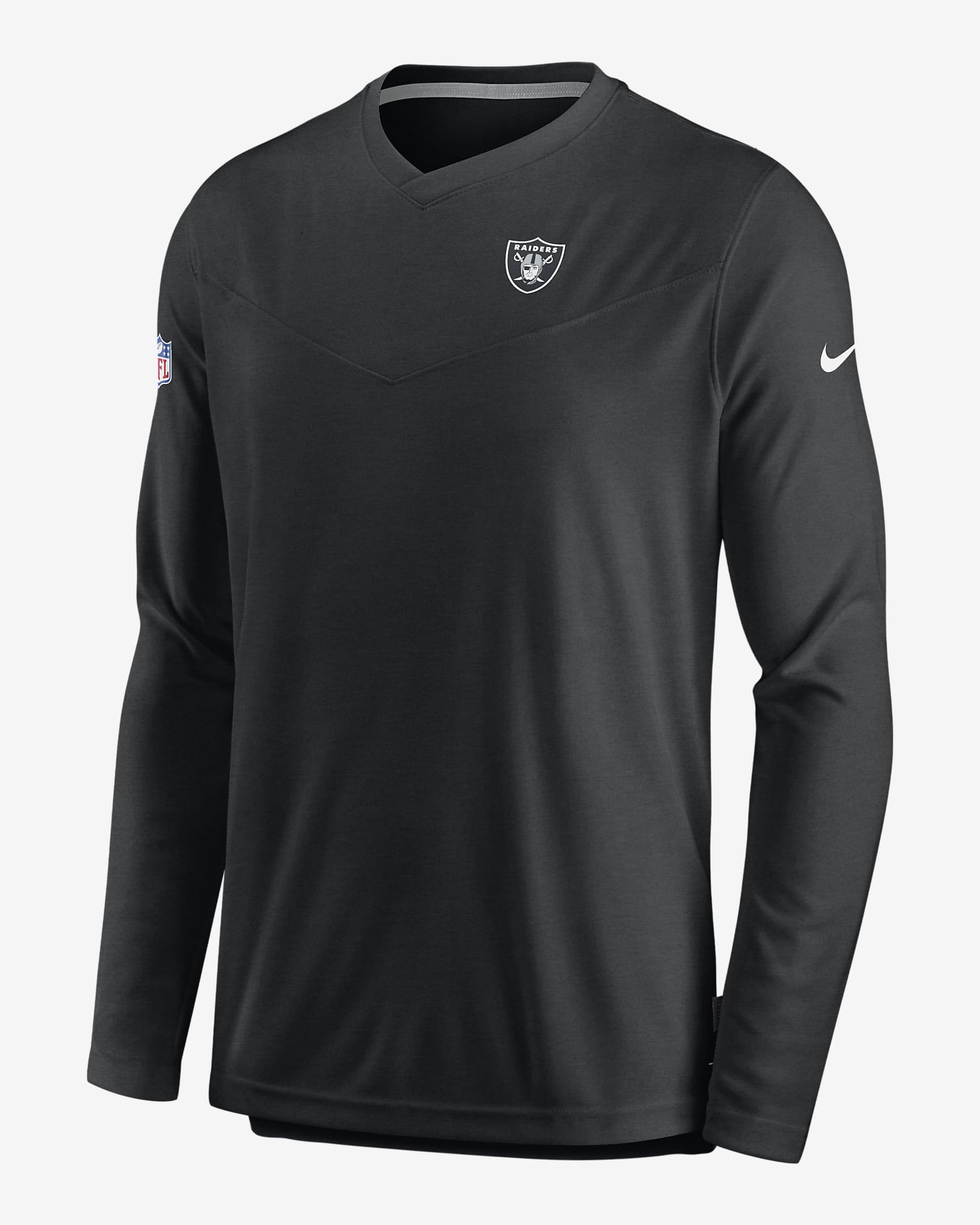 Nike Dri-FIT Lockup Coach UV (NFL Las Vegas Raiders) Men's Long-Sleeve ...