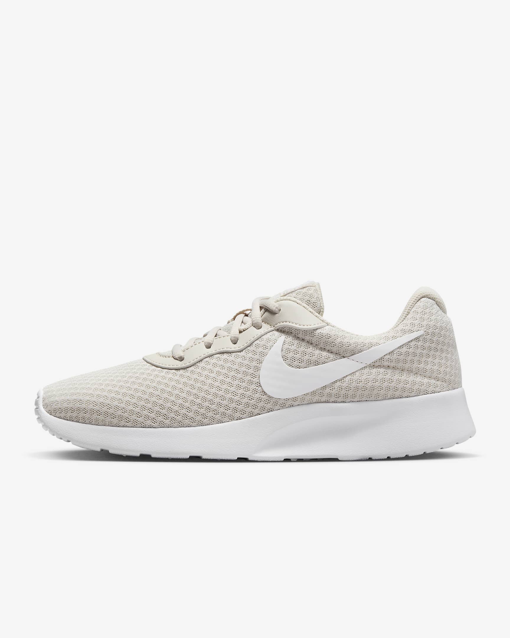 Tenis para mujer Nike Tanjun - Marrón verdoso claro/Voltio ligero/Negro/Blanco