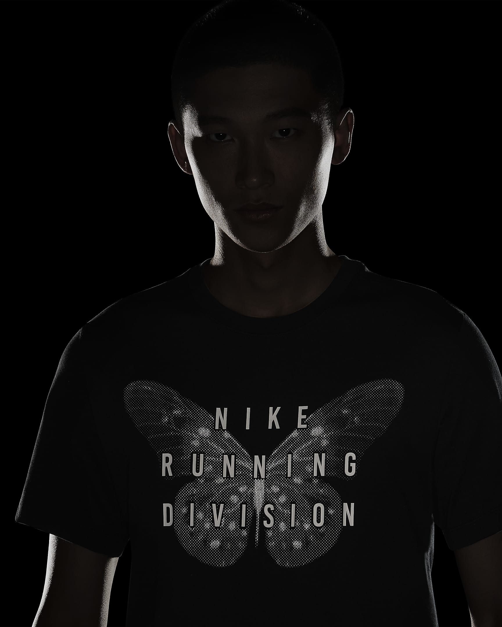 Nike Run Division Men's Dri-FIT T-Shirt - Black