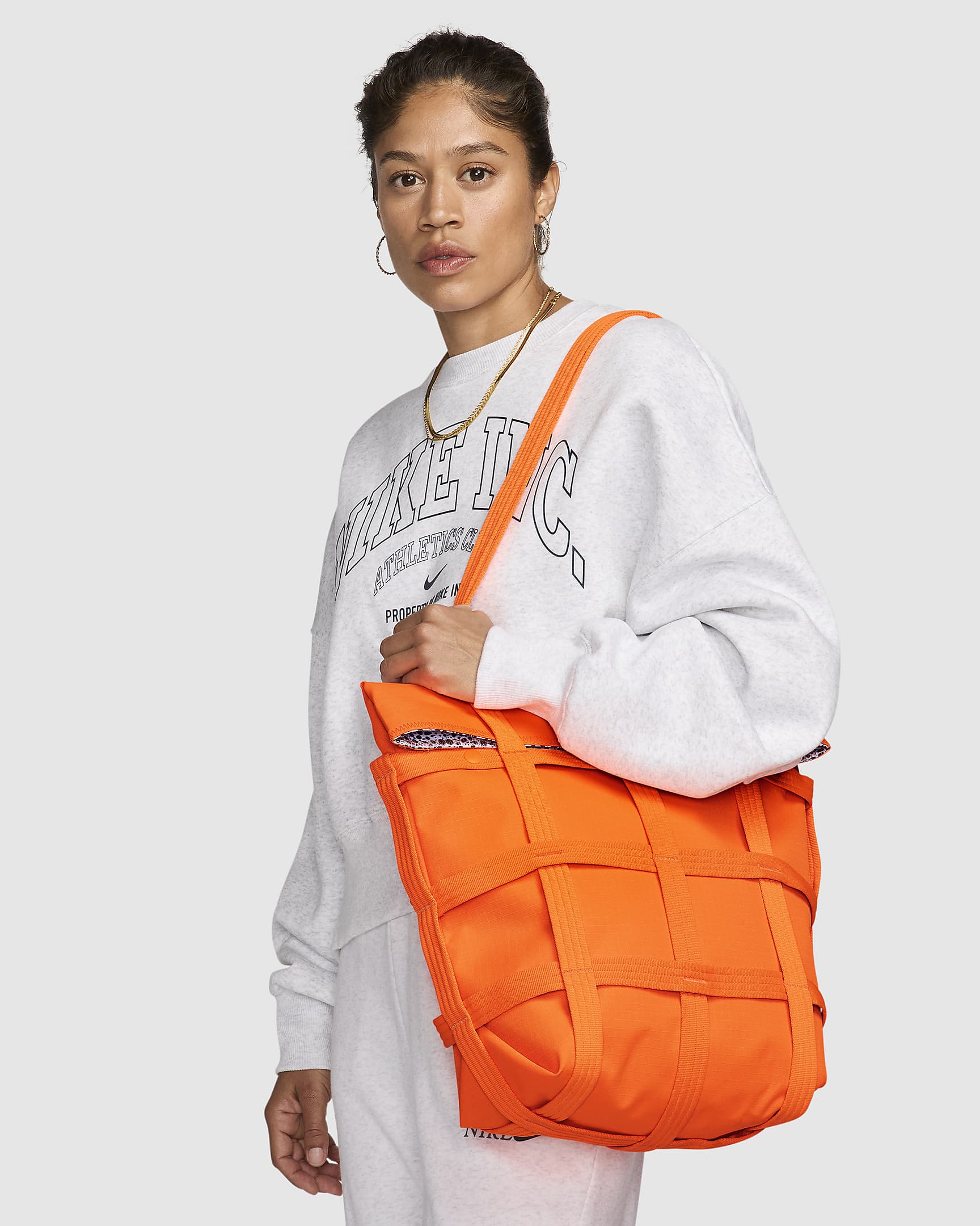 Tote bag cargo Nike Sportswear Electric (12 L) - Multicolore/Total Orange/Dark Obsidian