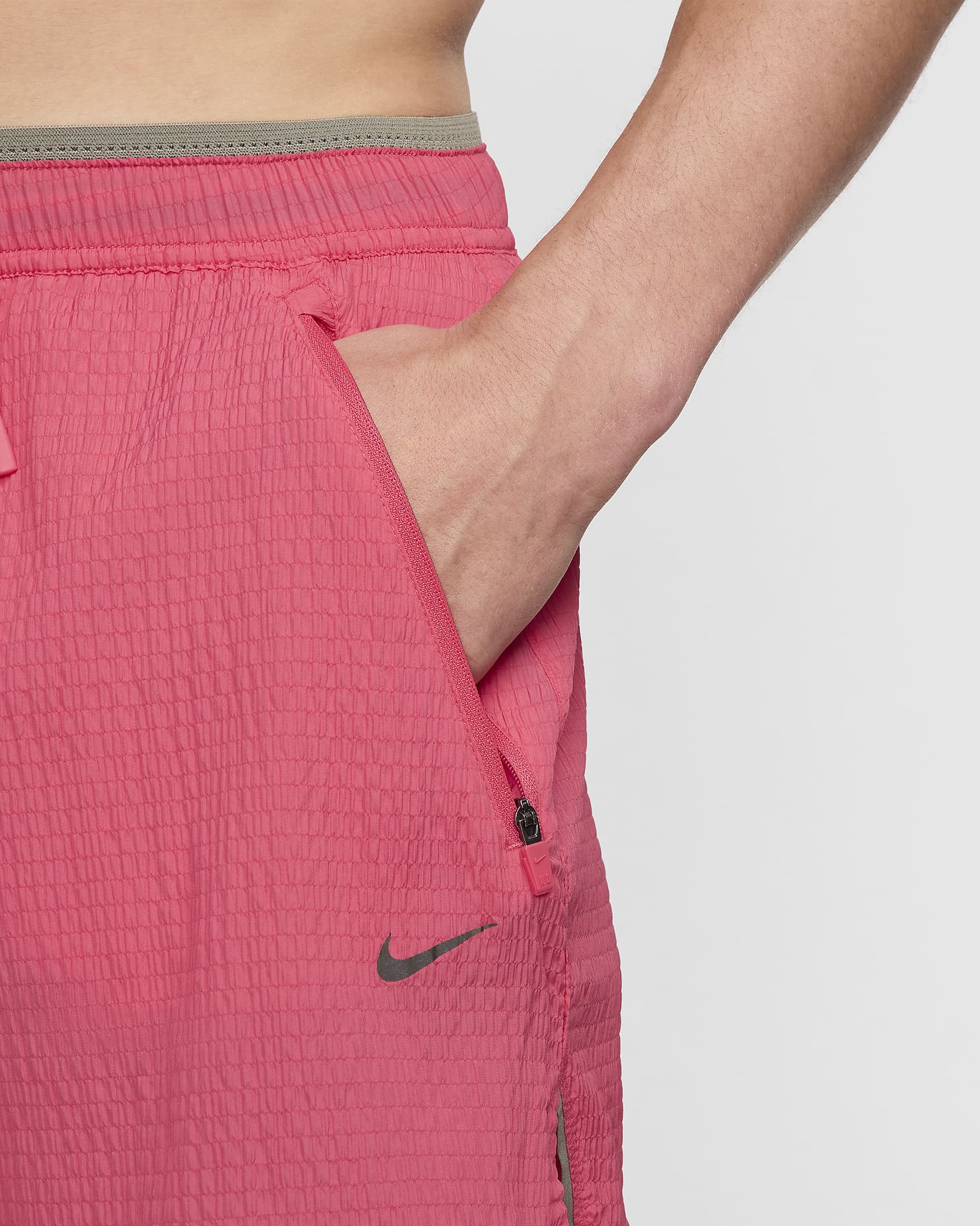 Nike Stride Running Division Men's Dri-FIT 5" Brief-Lined Running Shorts - Aster Pink/Dark Stucco