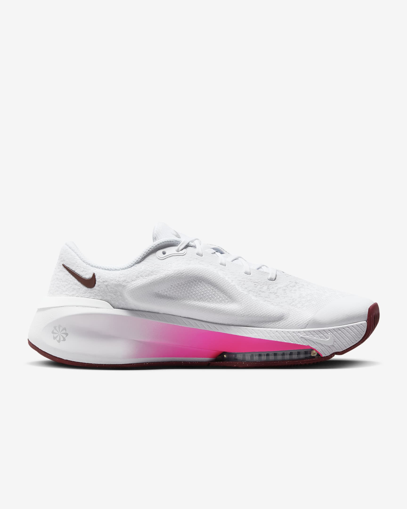 Nike Versair 女款健身訓練鞋 - 白色/Fierce Pink/Metallic Silver/Dark Team Red