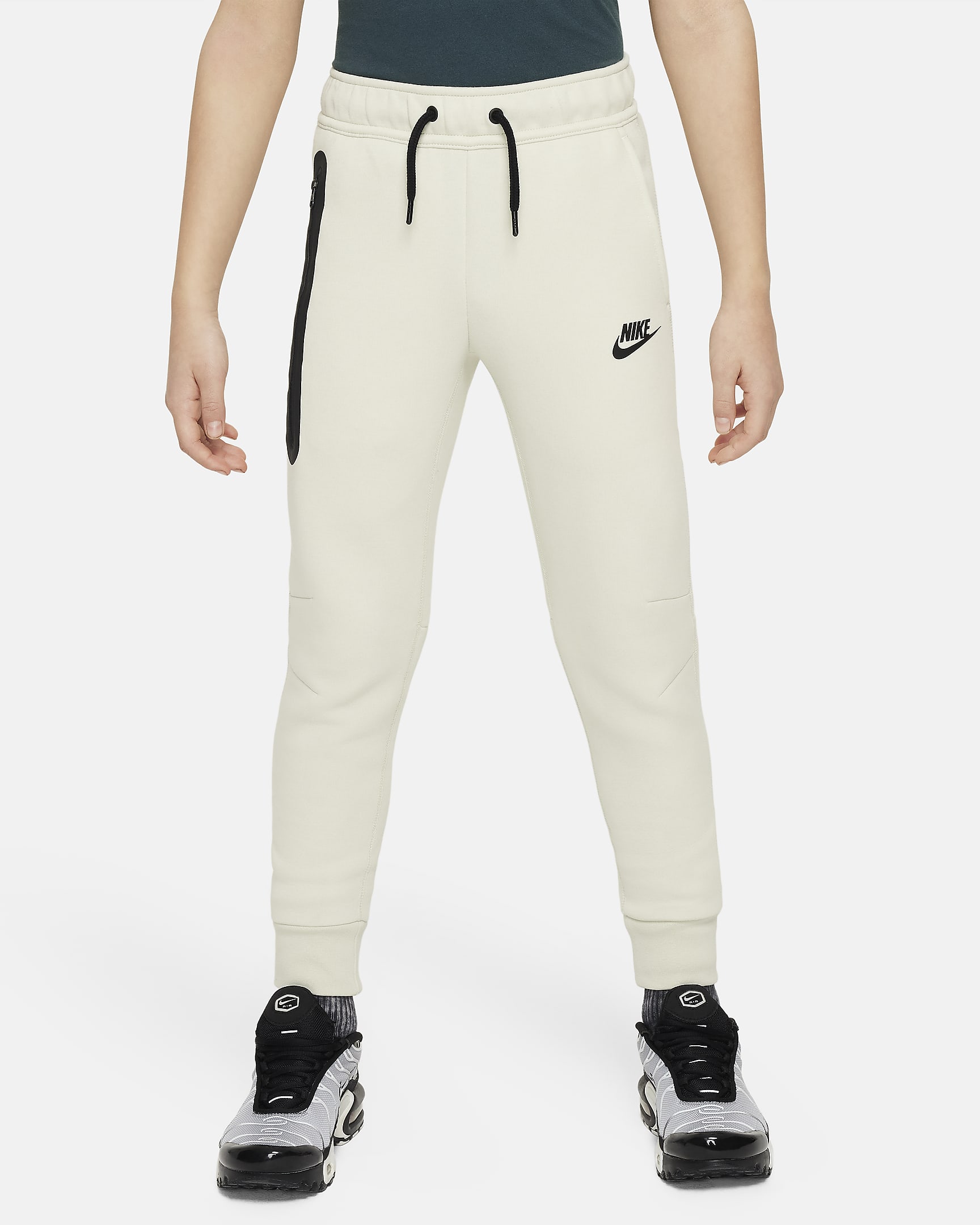 Nike Sportswear Tech Fleece nadrág nagyobb gyerekeknek (fiúk) - Sea Glass/Fekete/Fekete