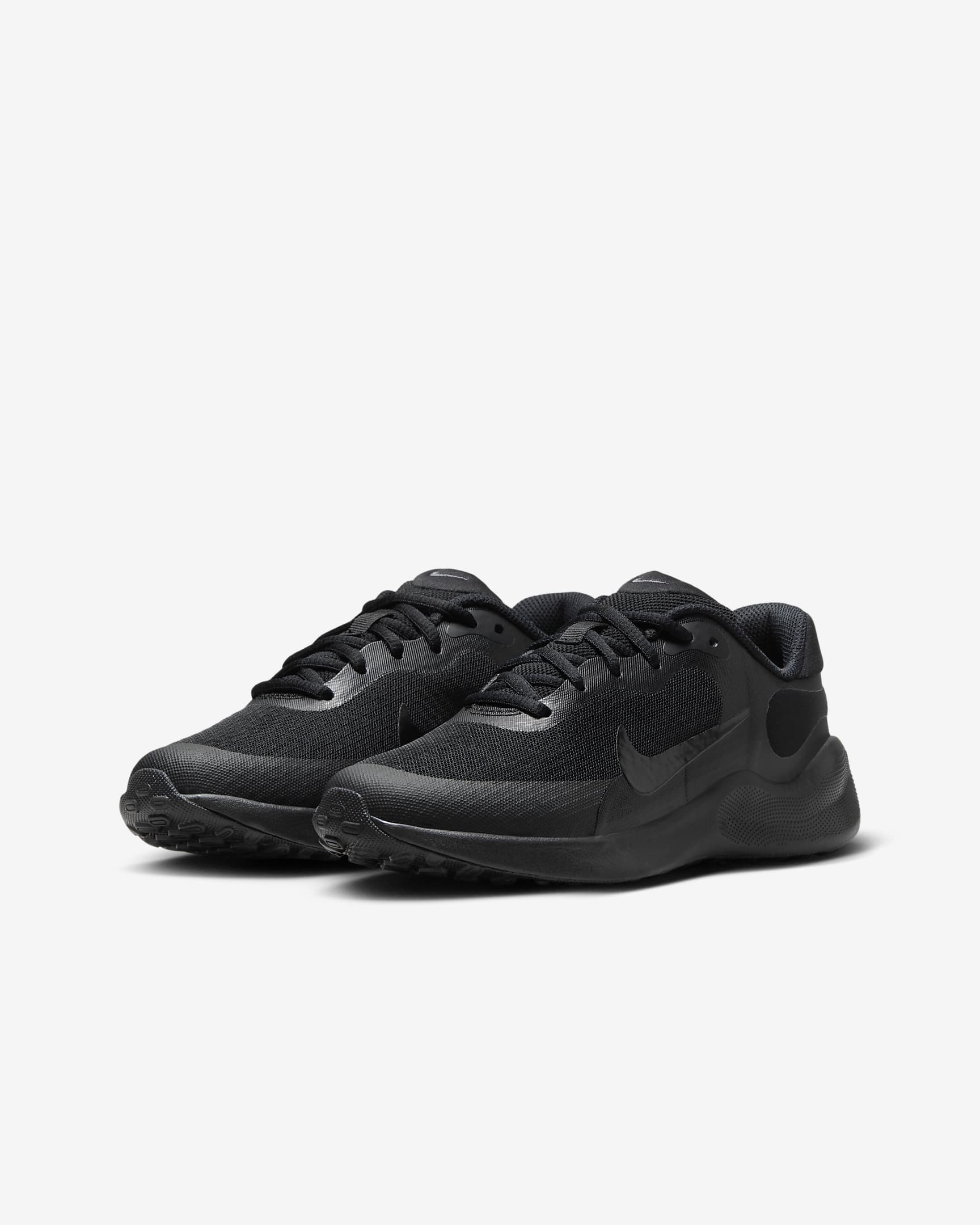 Nike Revolution 7 hardloopschoenen voor kids - Zwart/Anthracite