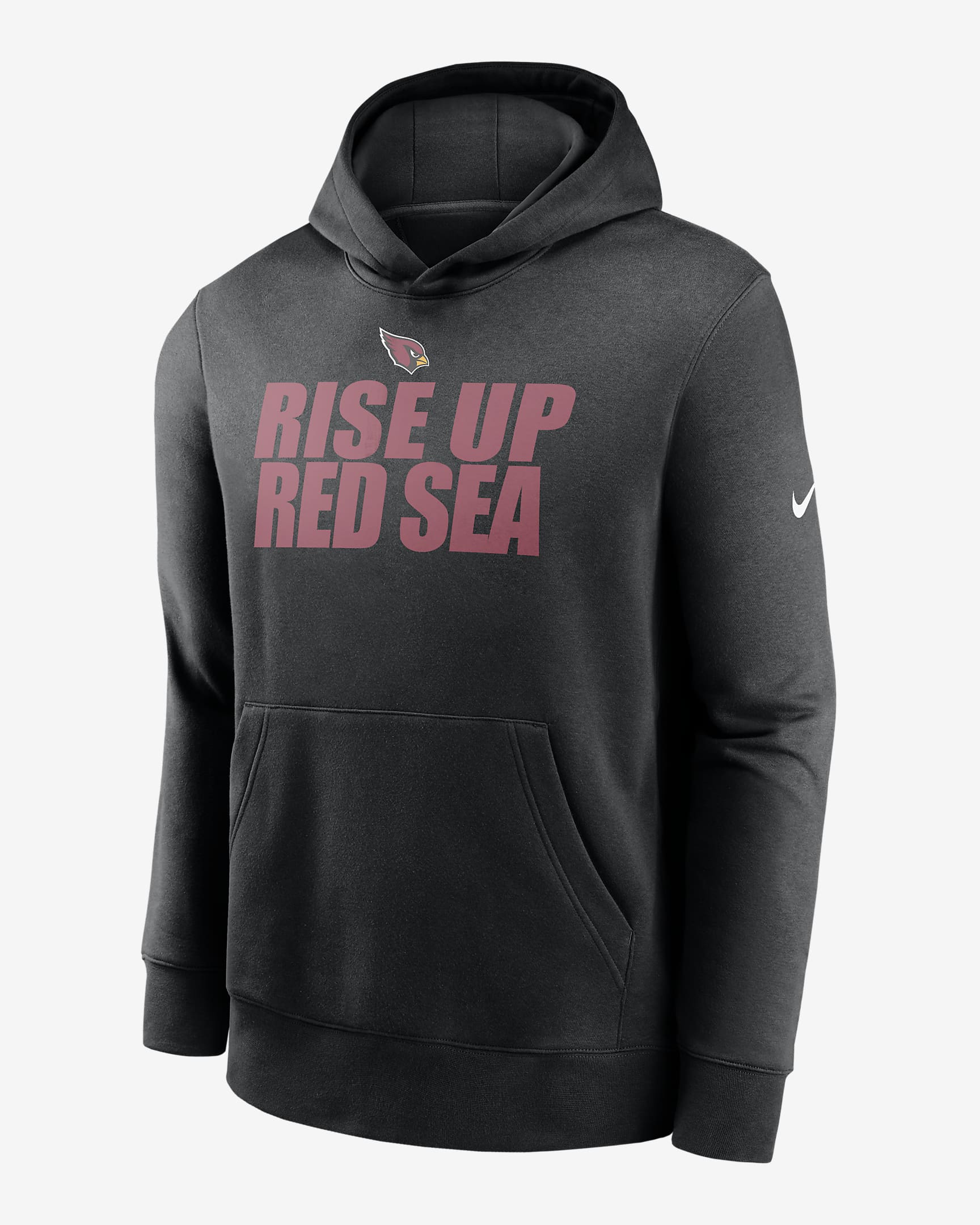 Nike Club Fleece (NFL Arizona Cardinals) Big Kids' (Boys') Hoodie - Black