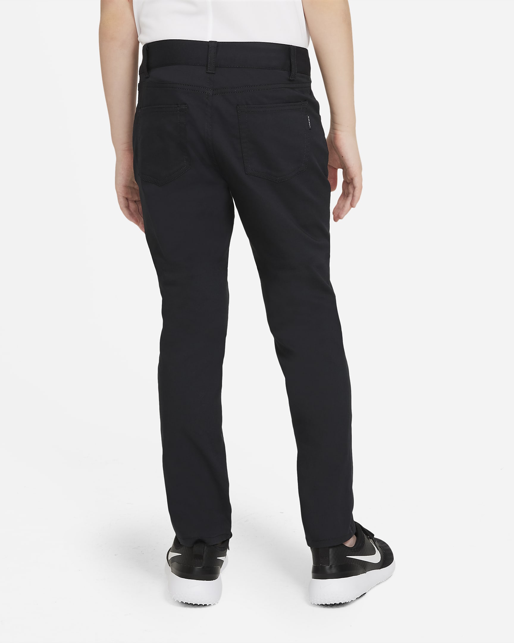 Pantalon de golf à 5 poches Nike Dri-FIT pour Garçon plus âgé - Noir