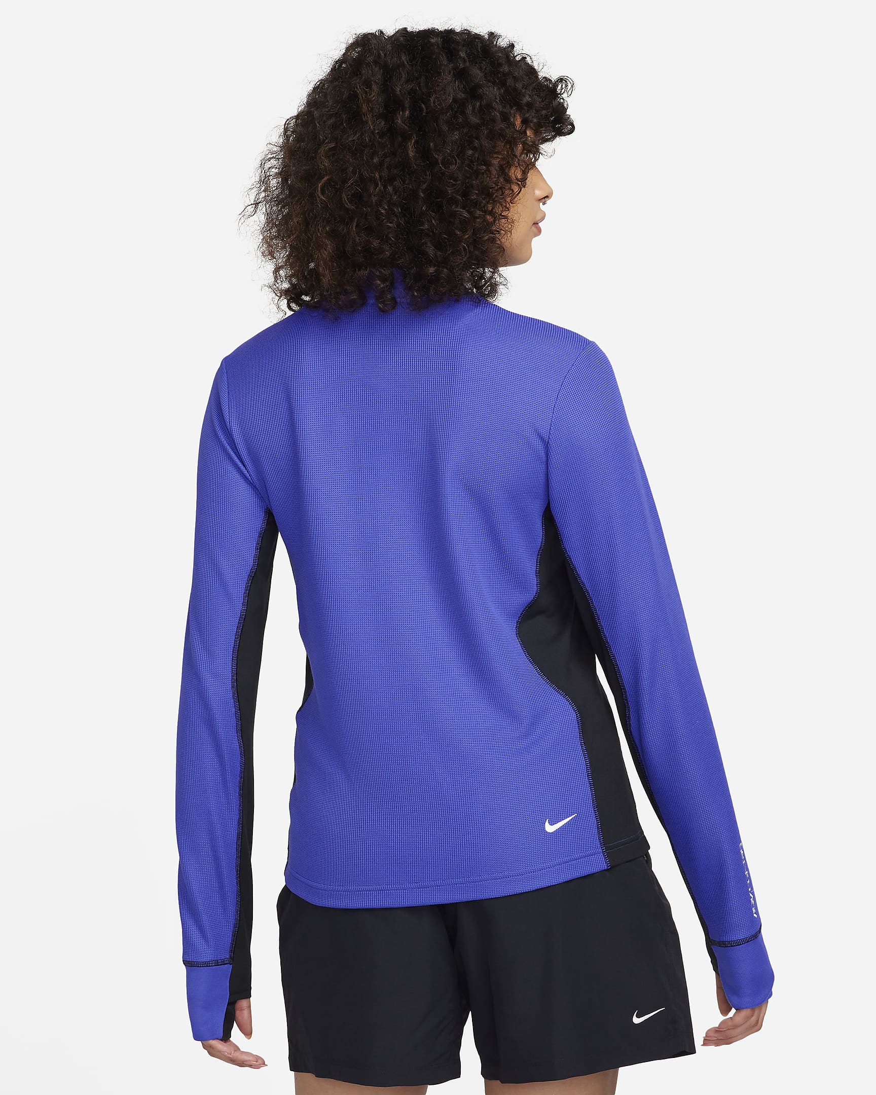 Dámské tričko Nike ACG Dri-FIT ADV „Goat Rocks“ s dlouhým rukávem - Persian Violet/Černá/Summit White