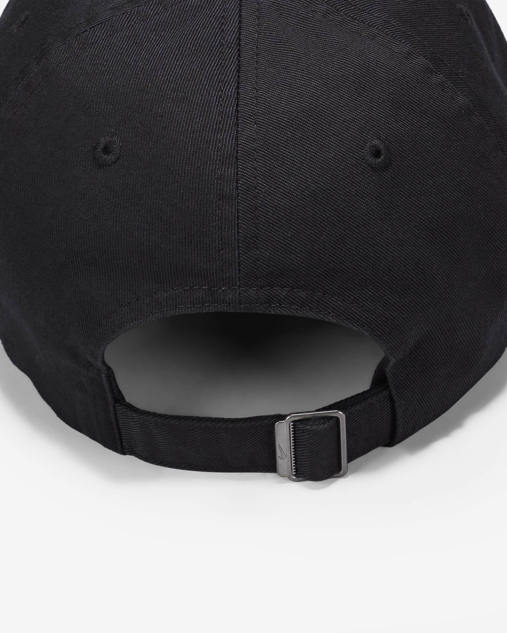 Nike Club Unstructured Flat-Bill Cap - Black/Black