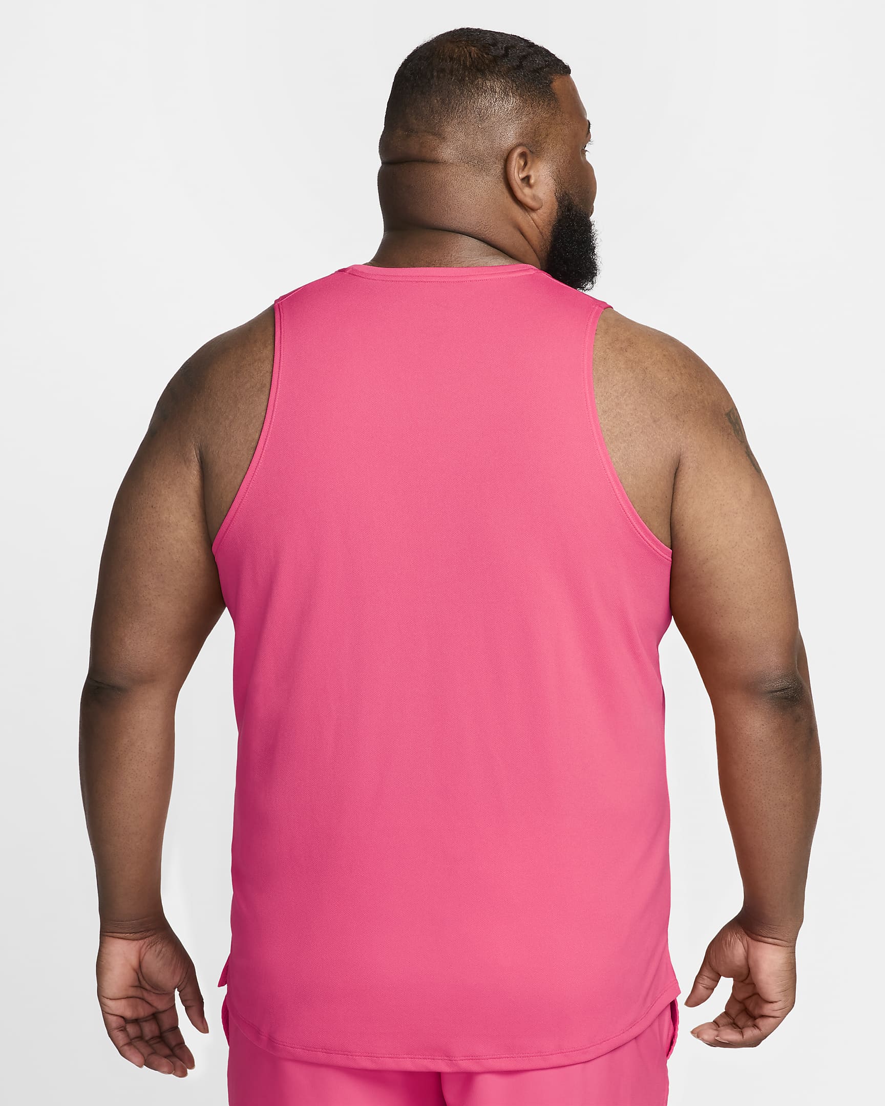 Nike Miler Men's Dri-FIT Running Tank - Aster Pink