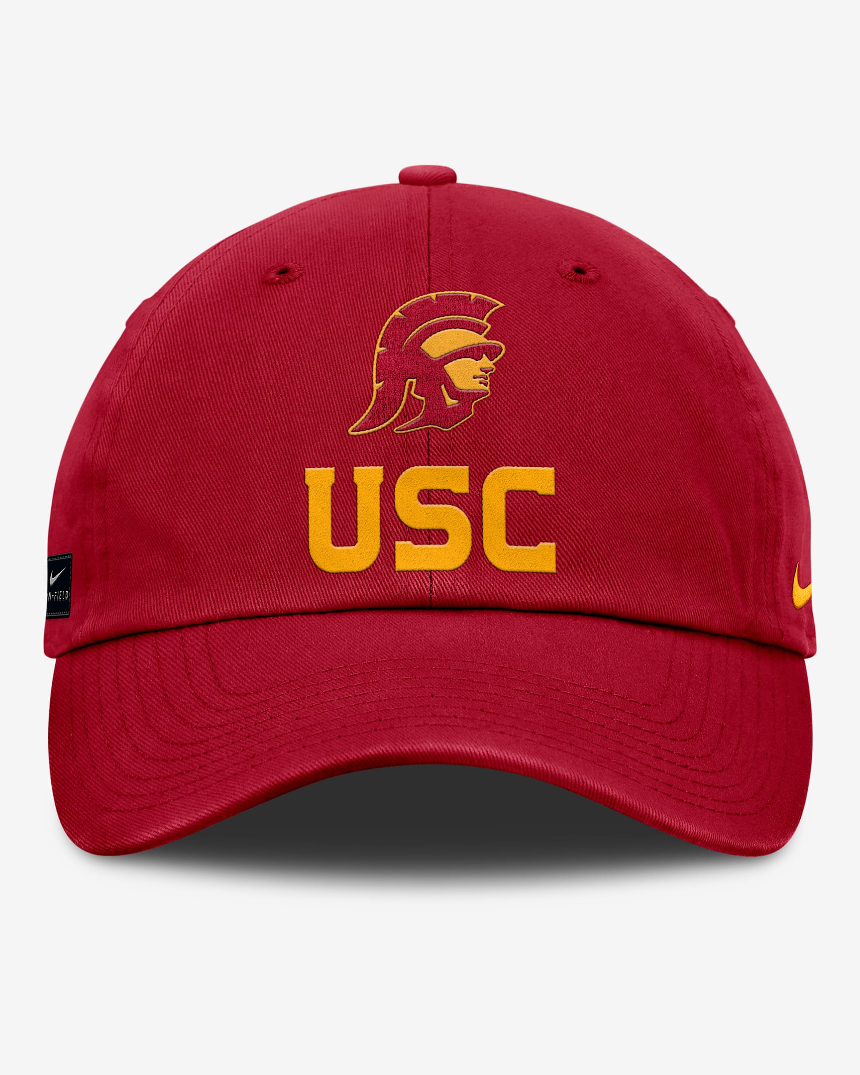 USC Sideline Club Gameday Men's Nike College Adjustable Hat - Crimson
