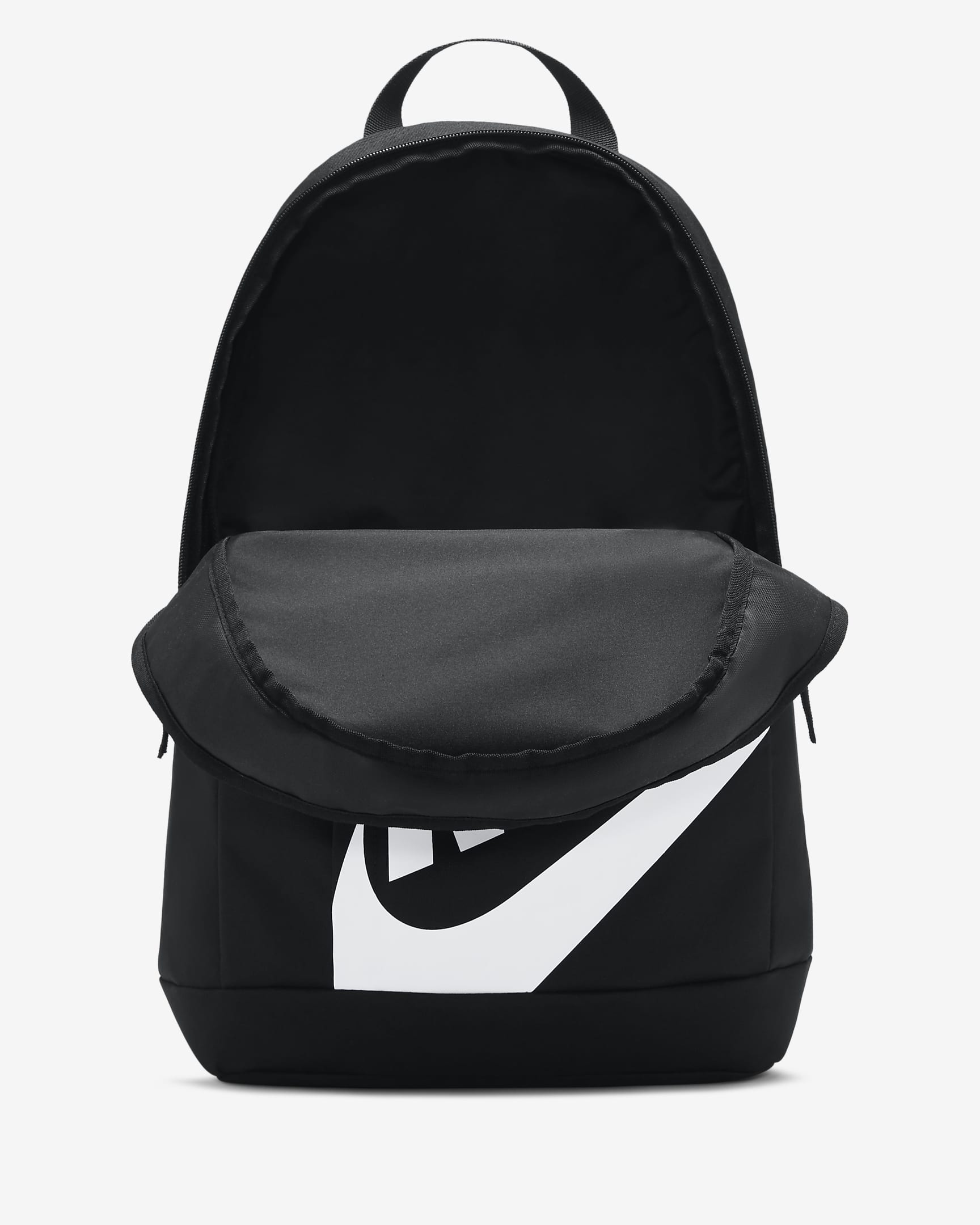 Nike Backpack (21L) - Black/Black/White