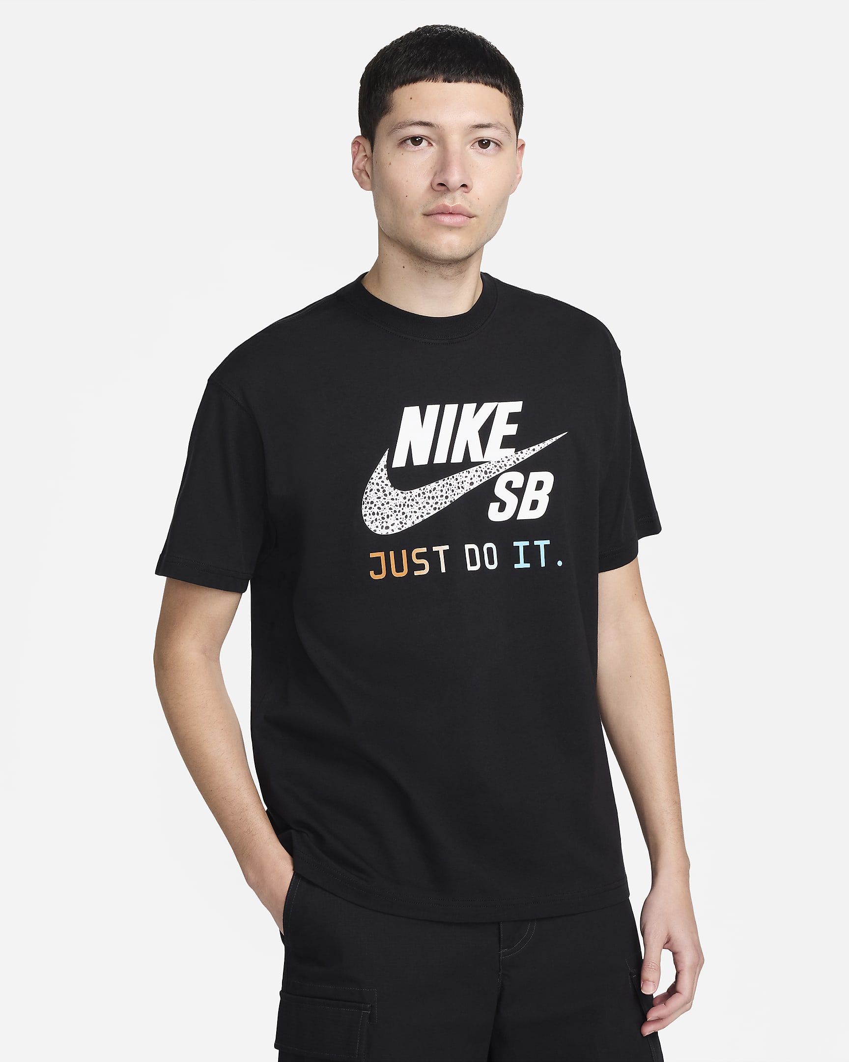 Nike SB Camiseta de skateboard - Negro