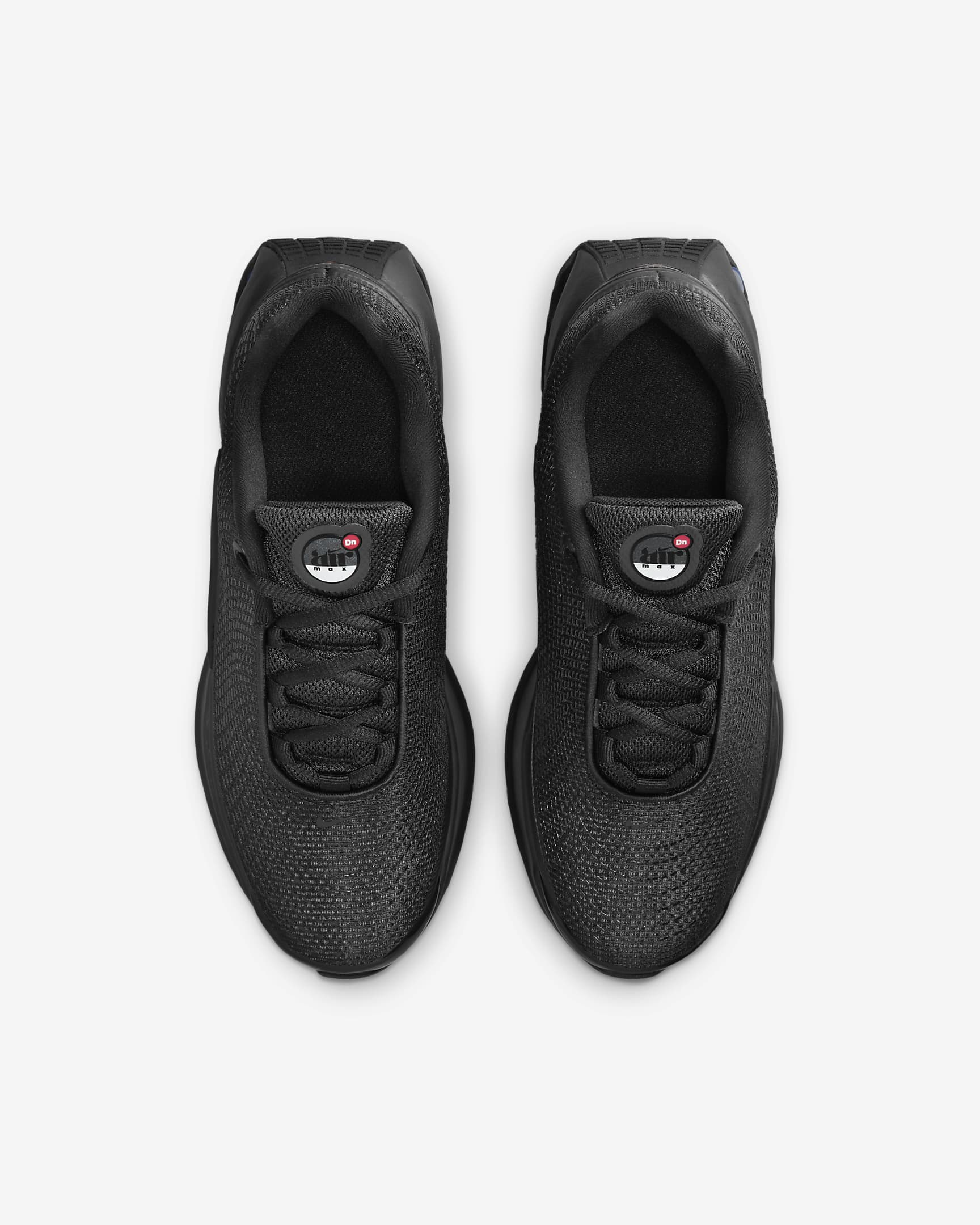 Sapatilhas Nike Air Max DN Júnior - Preto/Preto/Cinzento-escuro metalizado/Preto