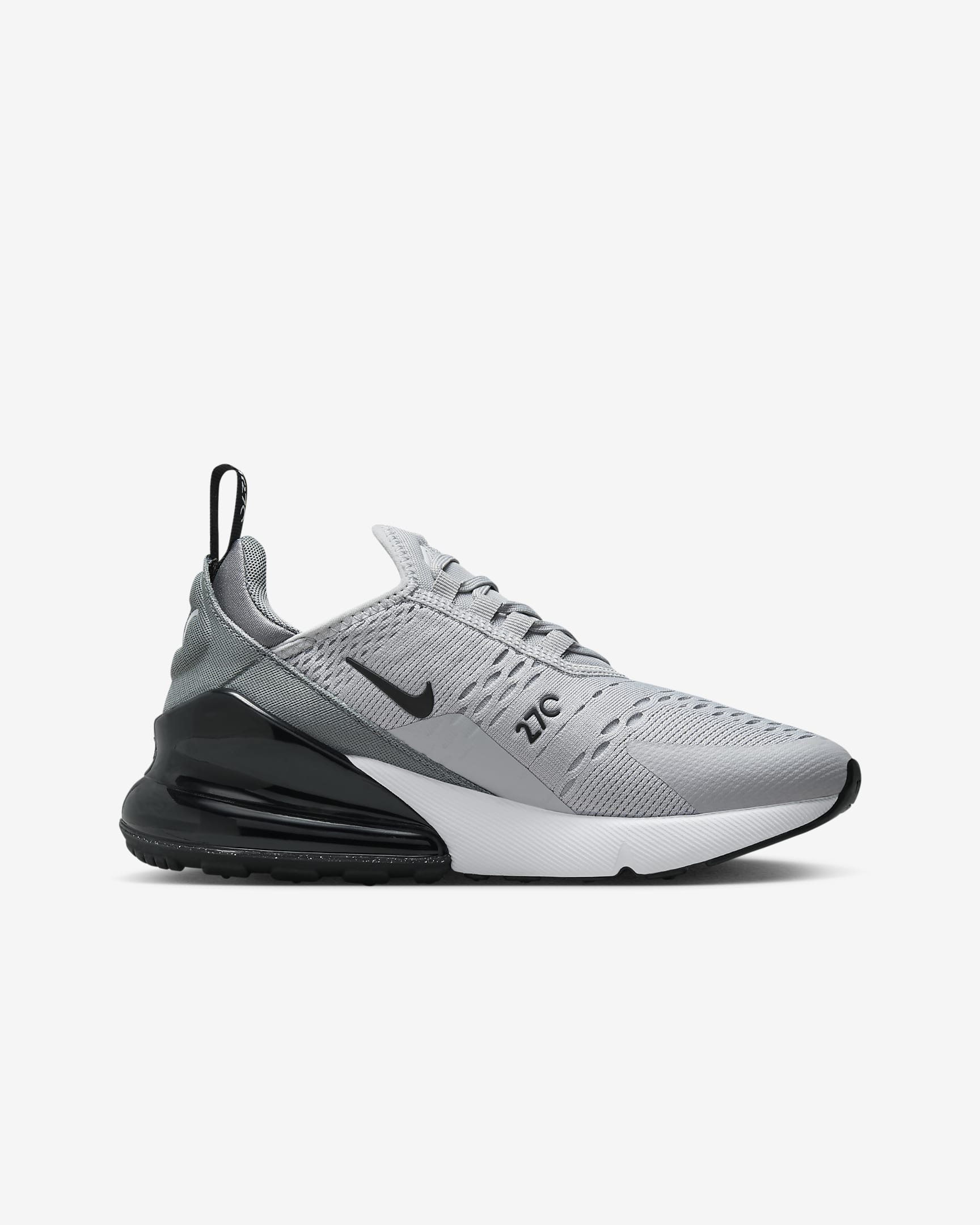 Nike Air Max 270 Schuh für ältere Kinder - Wolf Grey/Cool Grey/Weiß/Schwarz