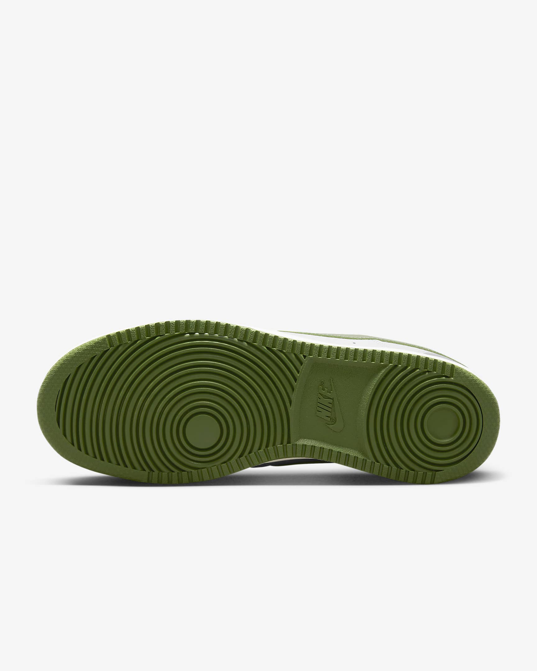 Scarpa Nike Court Vision Low - Uomo - Bianco/Treeline/Sail/Oil Green