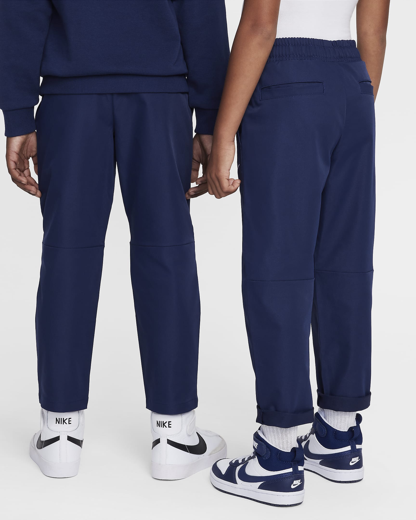 Nike Dri-FIT Little Kids' Woven Pants - Midnight Navy