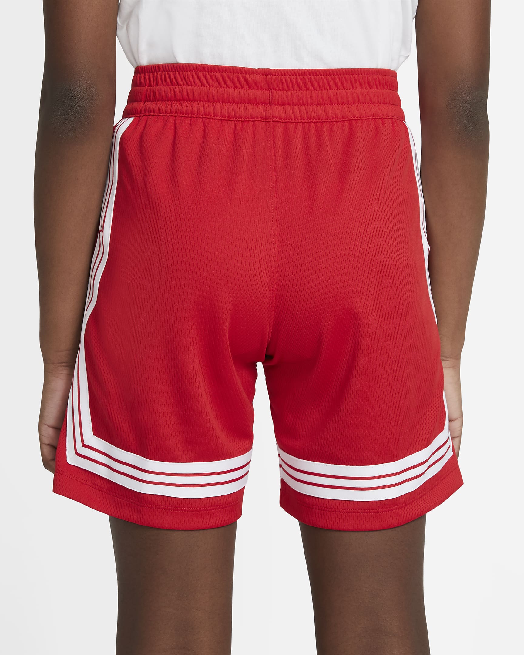 Nike Fly Crossover Big Kids' (Girls') Basketball Shorts - University Red/White/White