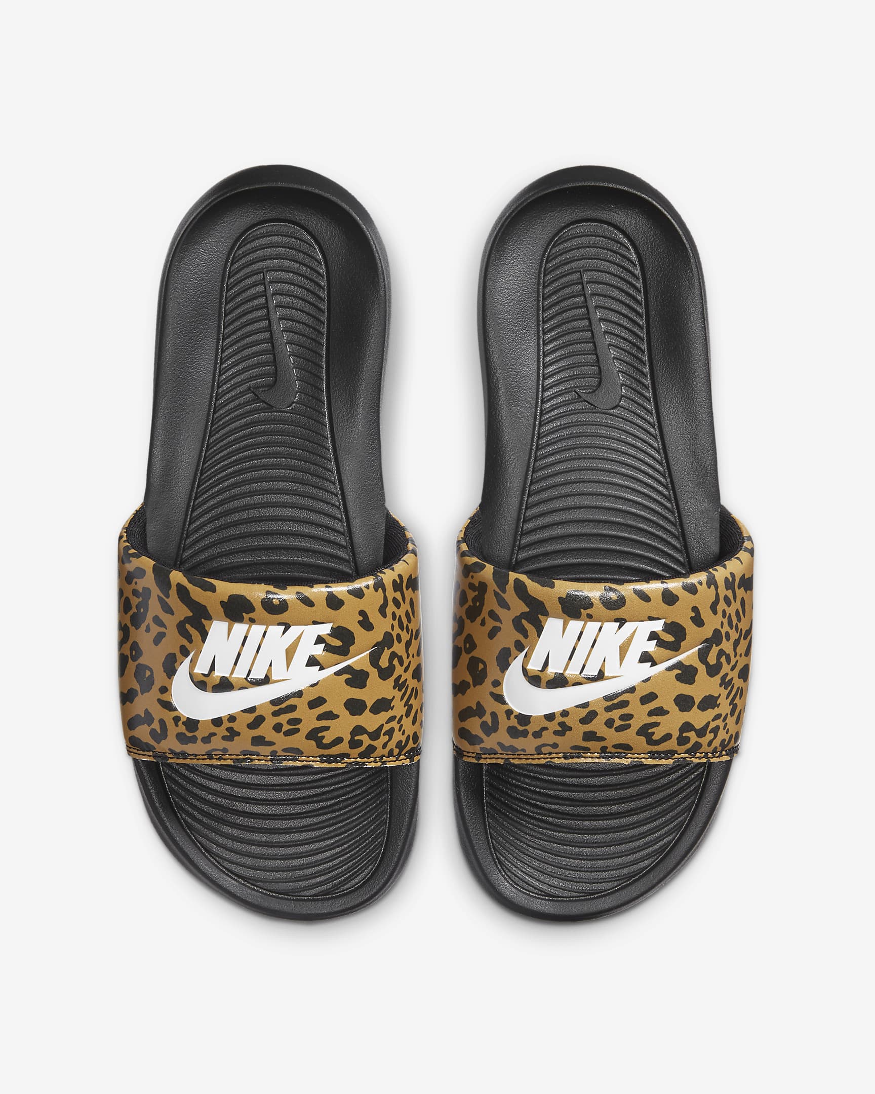 Nike Victori One Women's Print Slides - Chutney/Black/White