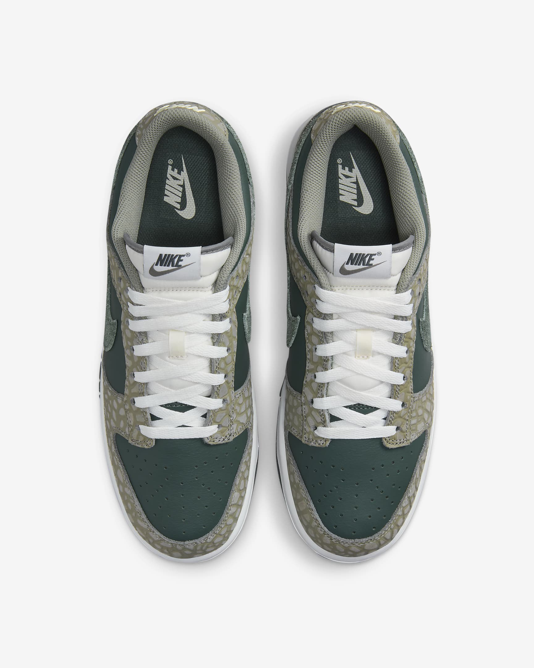 Nike Dunk 低筒 Retro Premium 男鞋 - Dark Stucco/Summit White/Alabaster/Vintage Green