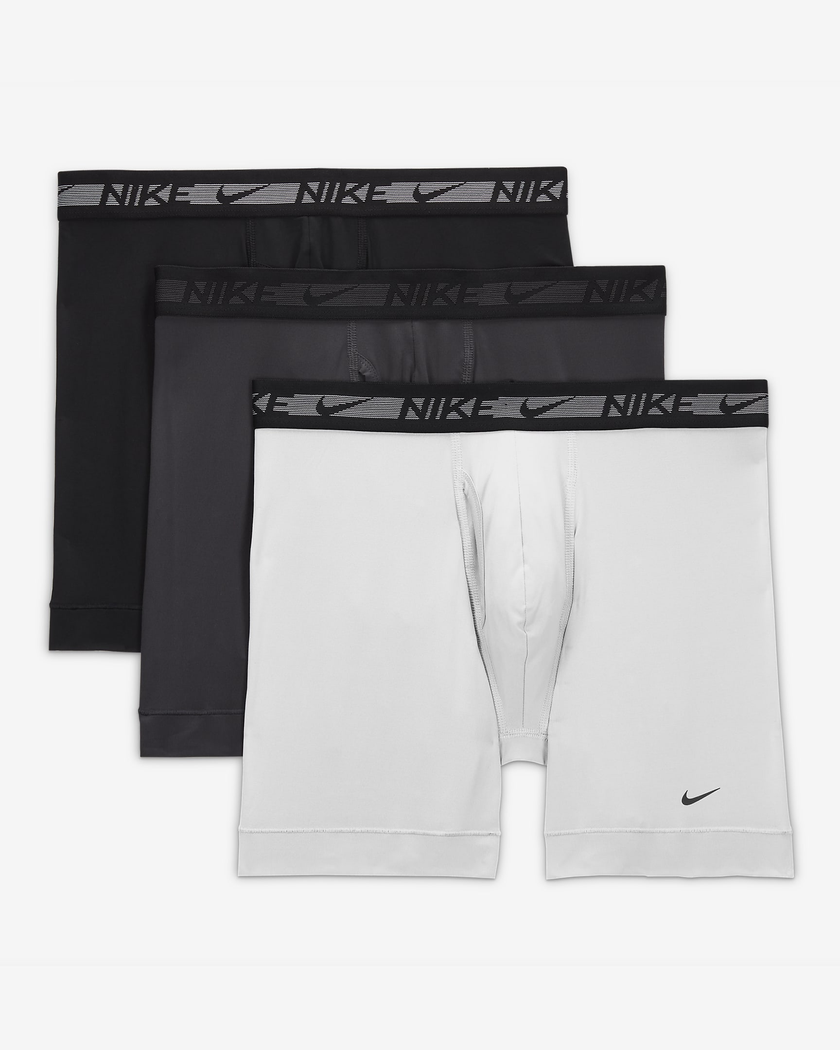 Ropa interior para hombre Nike Dri-FIT Ultra-Stretch Micro (paquete de 3) - Multicolor