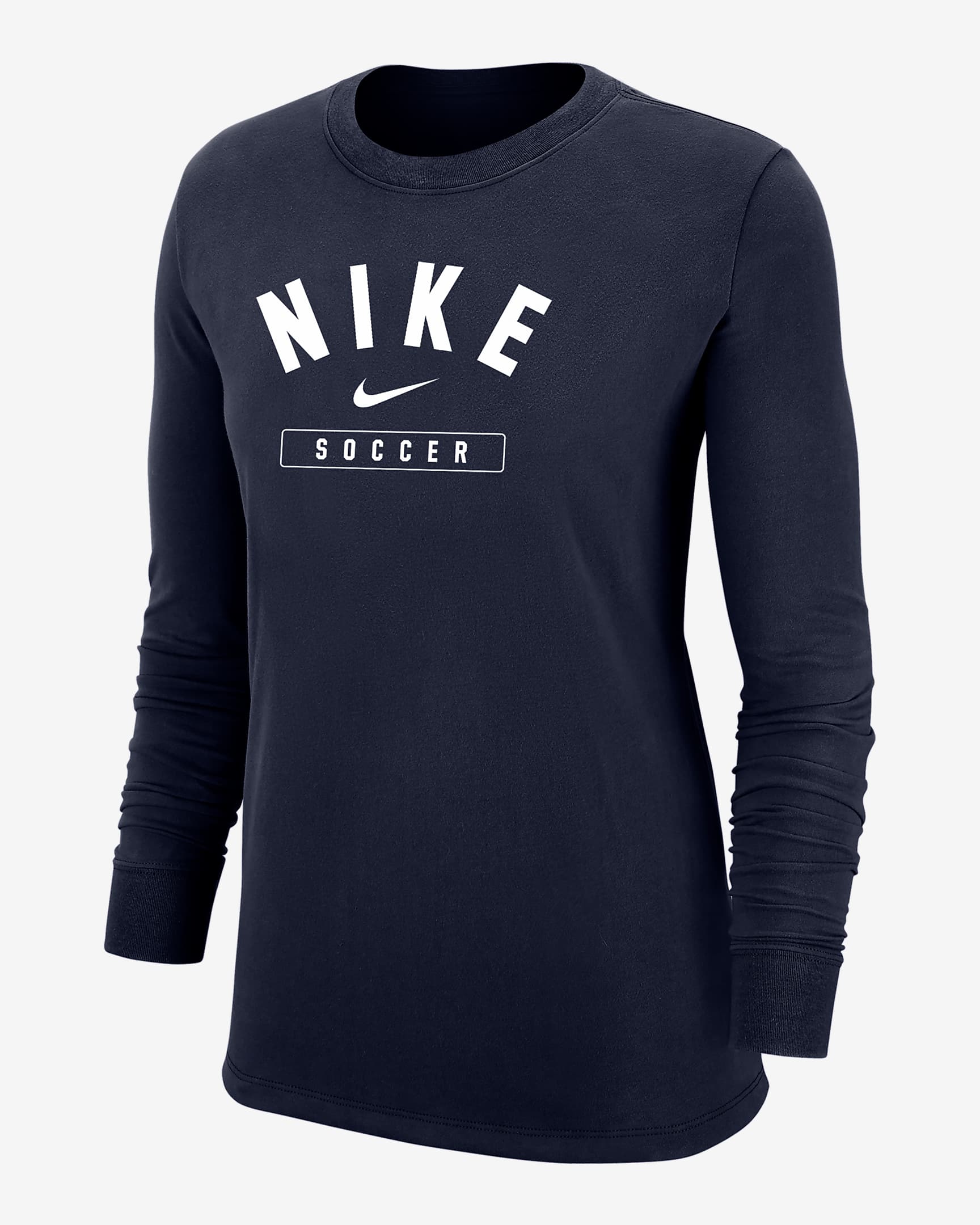 Nike Swoosh Women's Soccer LongSleeve TShirt.