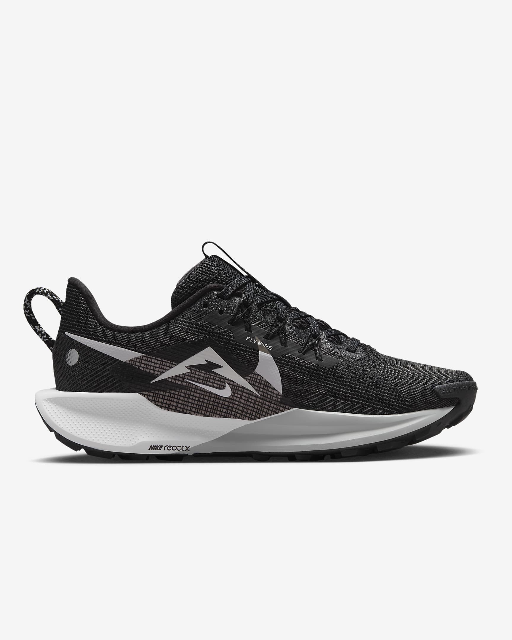 Chaussure de trail Nike Pegasus Trail 5 pour femme - Noir/Anthracite/Wolf Grey/Blanc