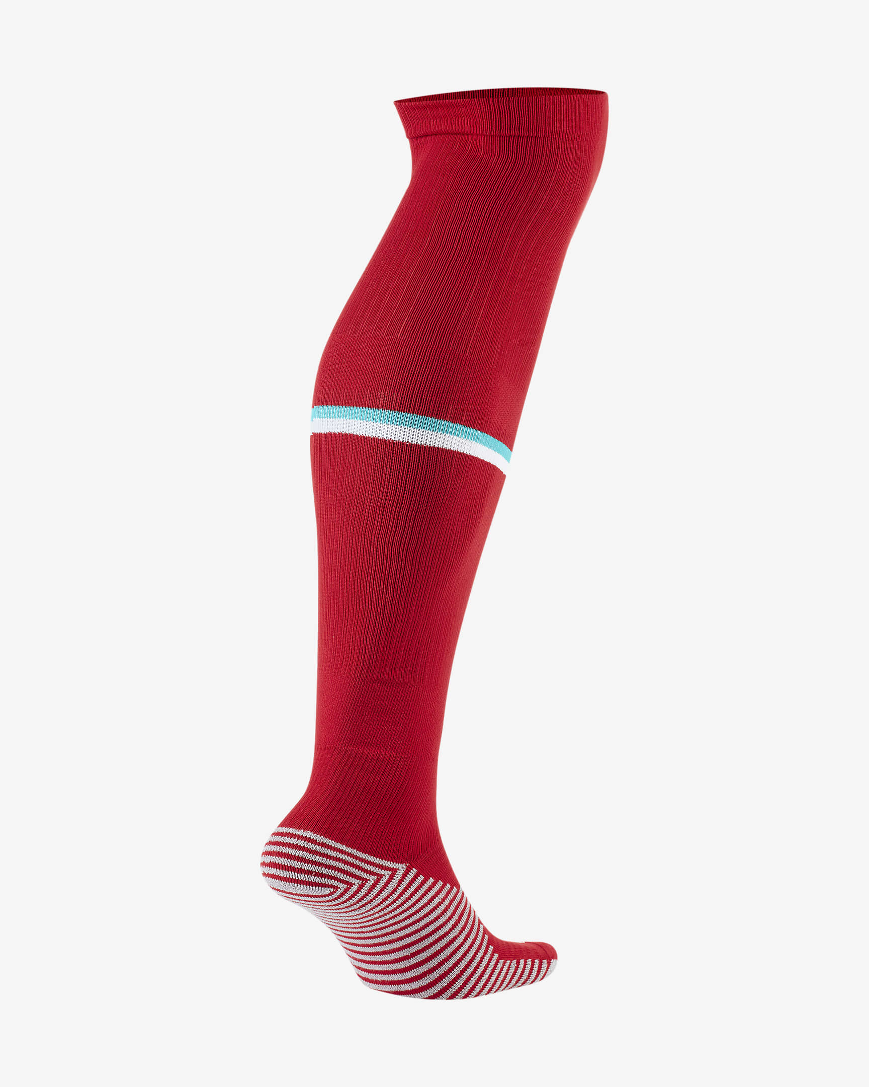 Liverpool FC 2020/21 Stadium Home Over-the-Calf Soccer Socks - Gym Red/Energy/White