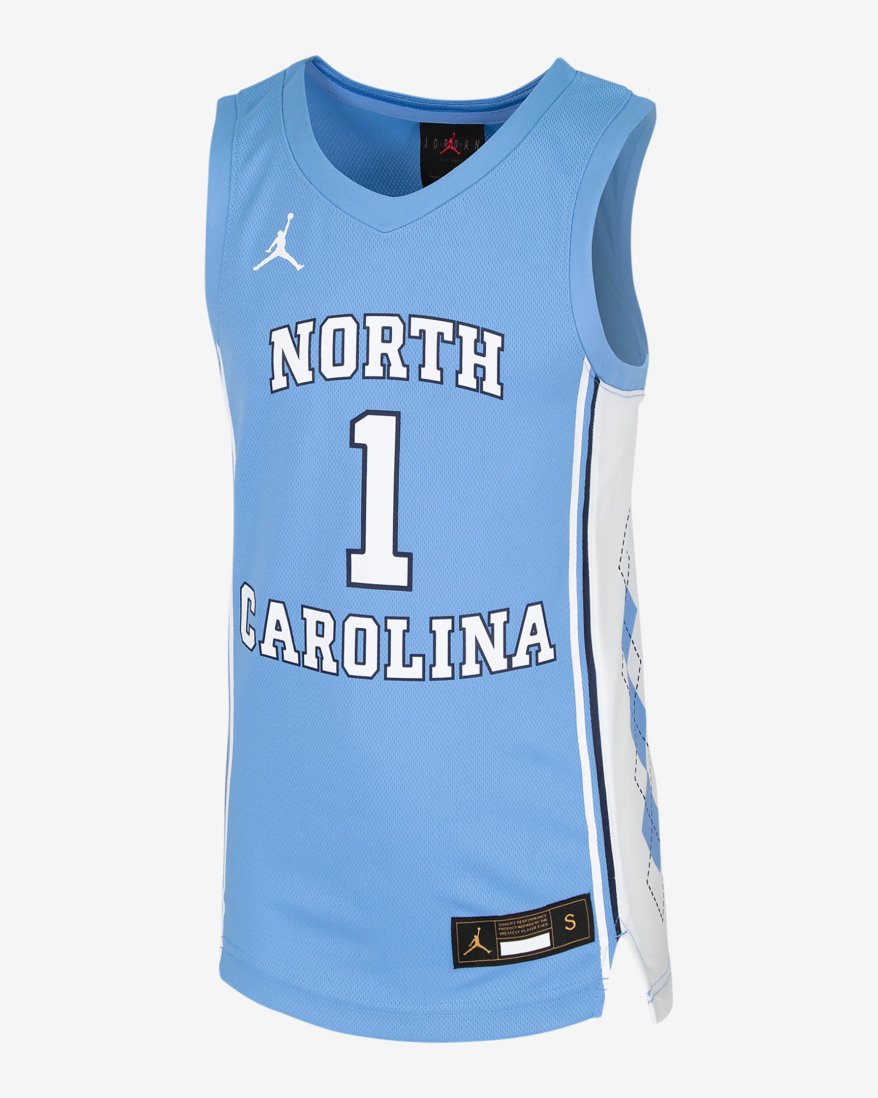 Nike College (UNC) Big Kids' Basketball Jersey.