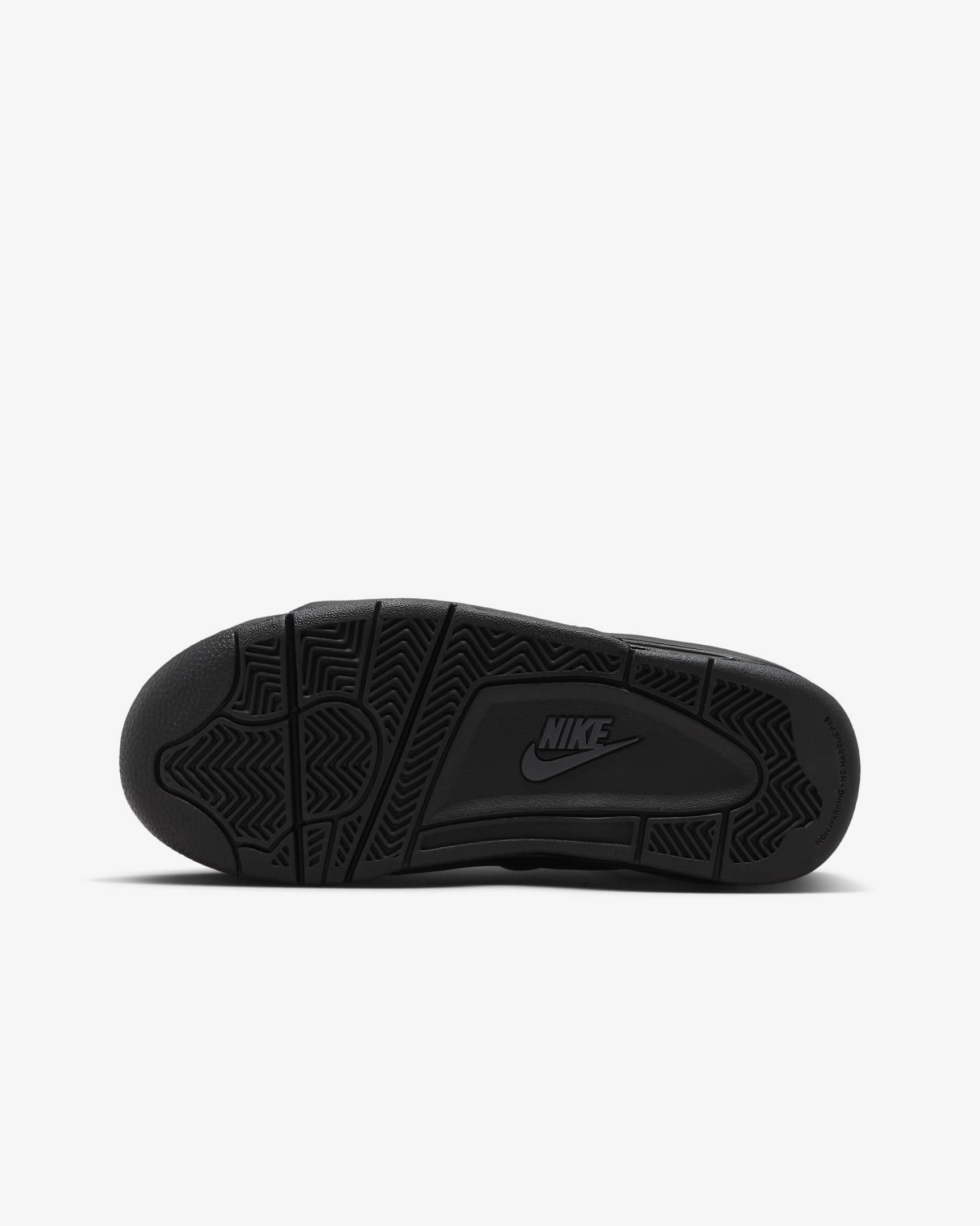 Nike Air Flight 89 Older Kids' Shoes - Black/White/Neutral Grey