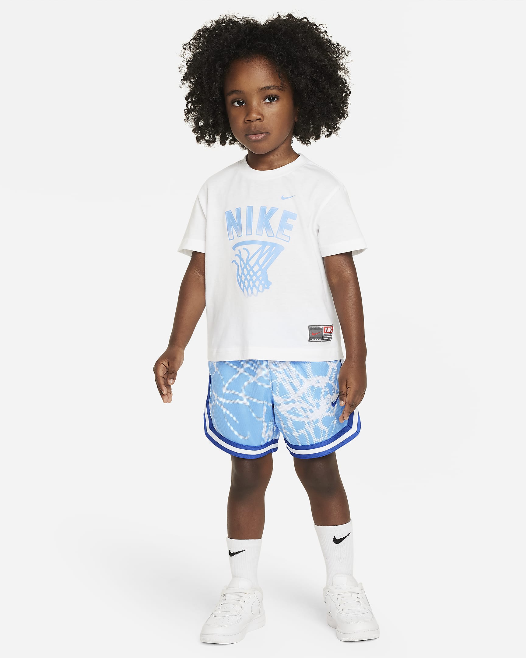 Nike Dri-FIT Culture of Basketball Toddler 2-Piece Mesh Shorts Set ...