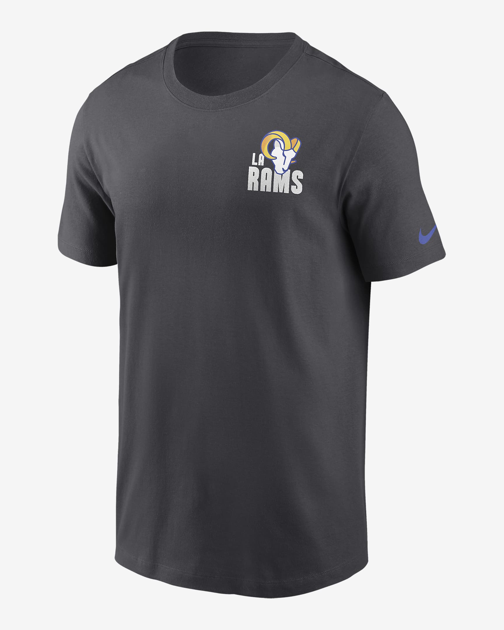 Los Angeles Rams Blitz Team Essential Men's Nike NFL T-Shirt. Nike.com