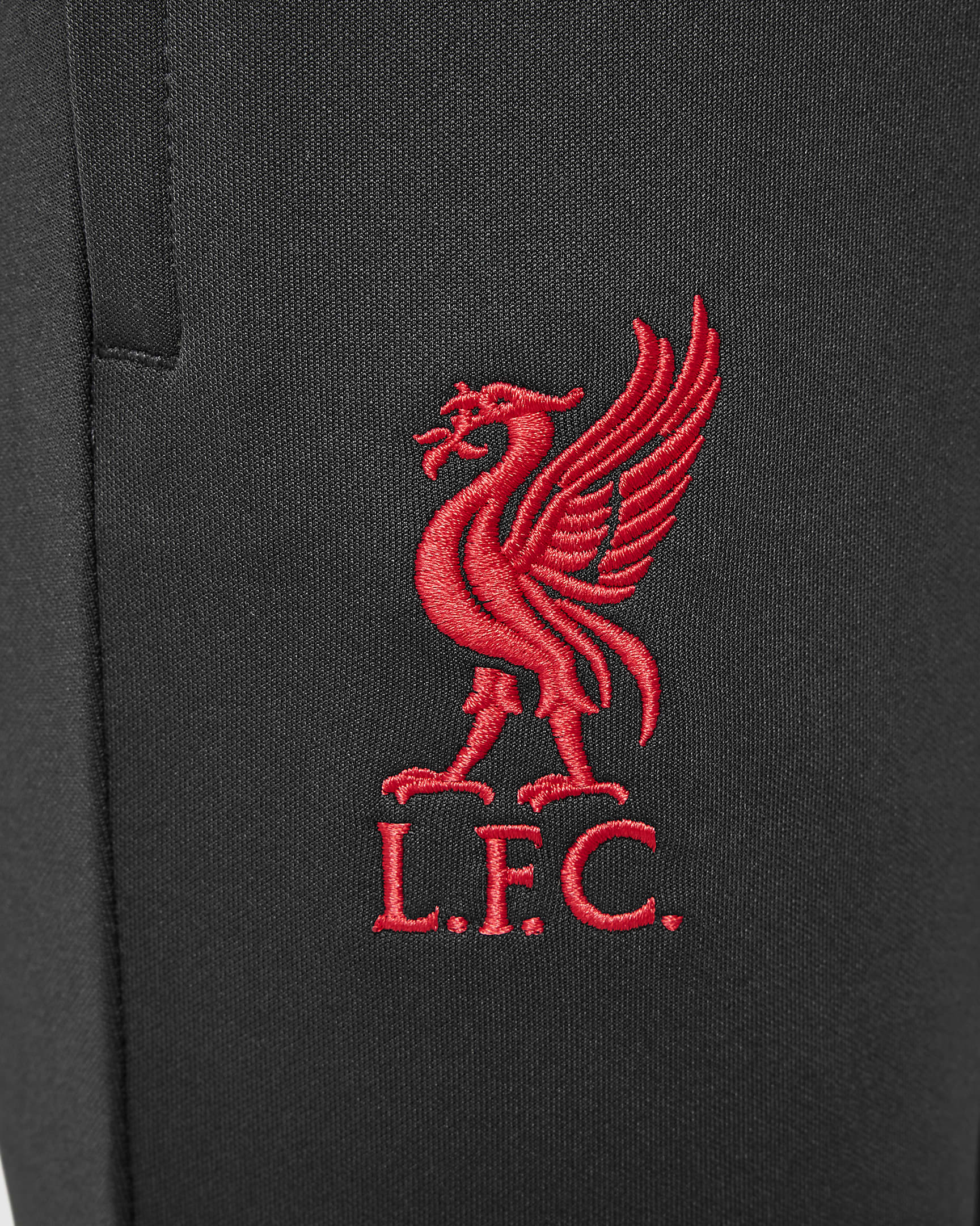 Survêtement de foot en maille Nike Dri-FIT Liverpool FC Academy Pro pour ado - Light Smoke Grey/Dark Smoke Grey/Chrome Yellow/Global Red