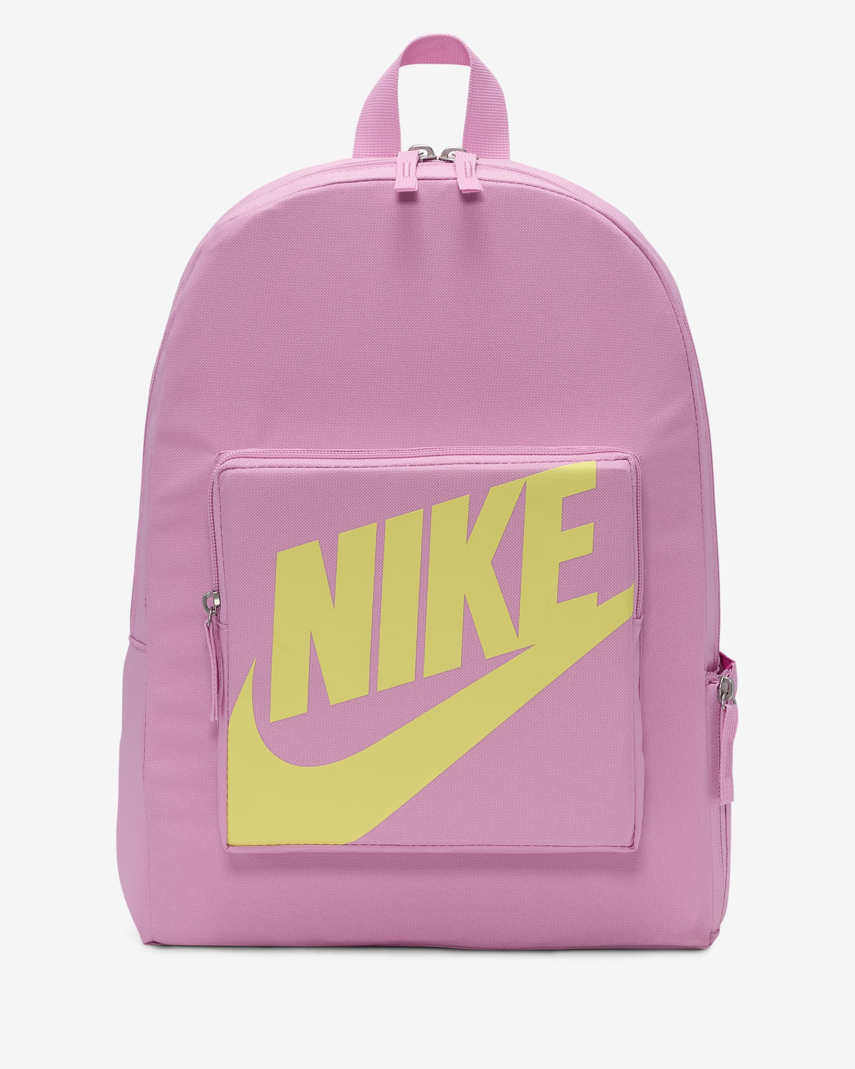 Nike Classic Kids' Backpack (16L) - Pink Rise/Pink Rise/Light Laser Orange