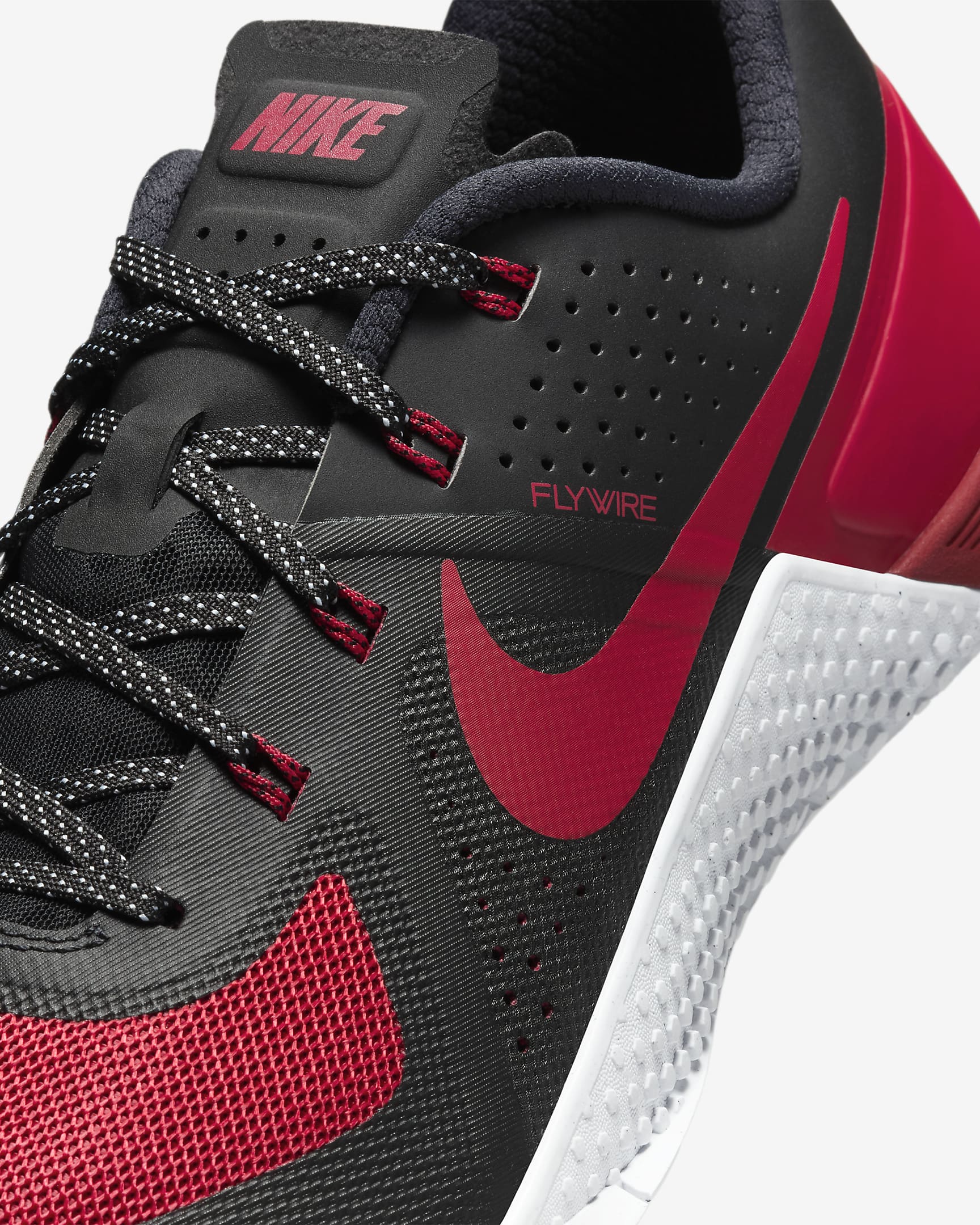 Tenis de entrenamiento para hombre Nike Metcon 1 OG - Negro/Gris lobo/Rojo universitario