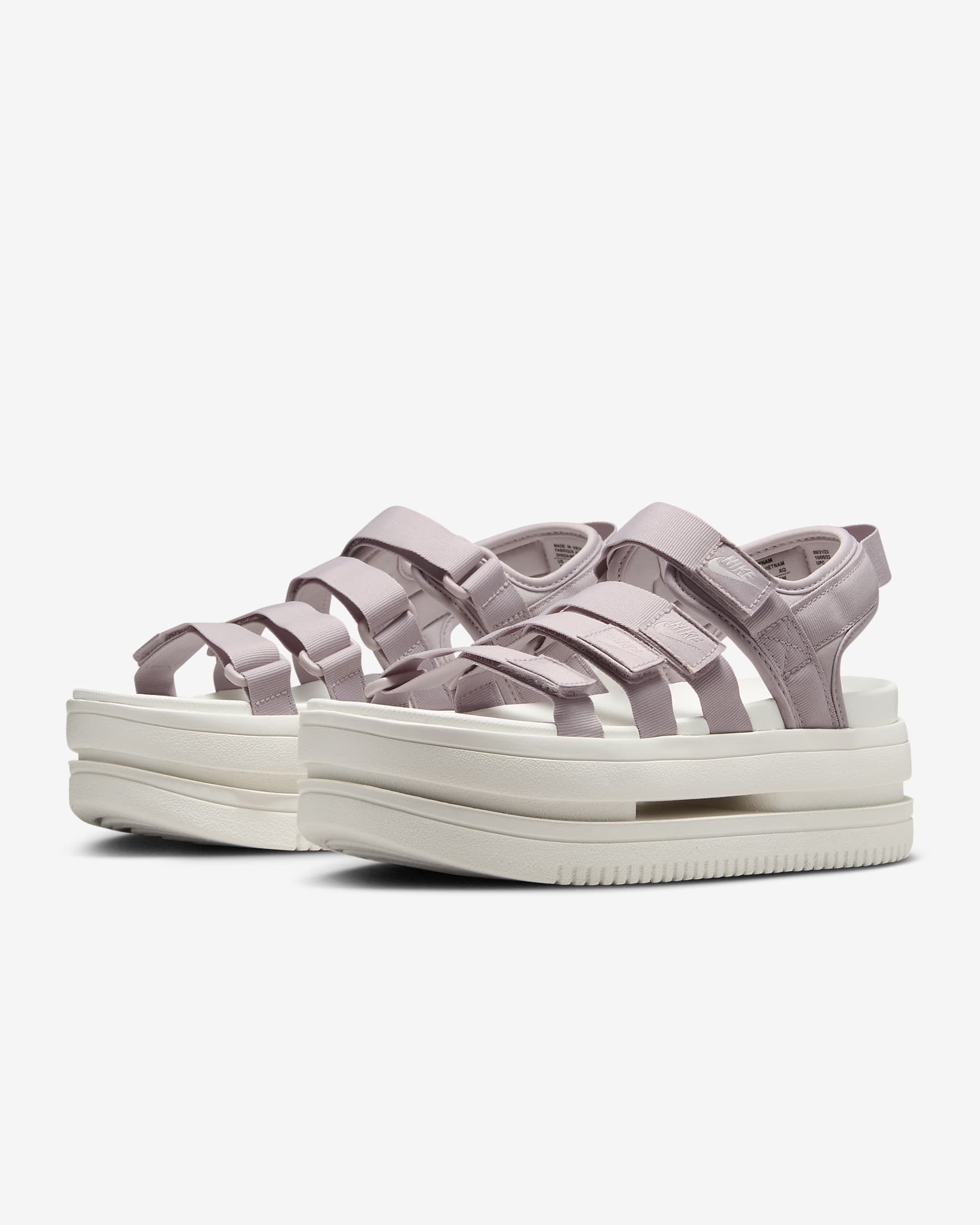 Nike Icon Classic Women's Sandals - Platinum Violet/Sail/Sail