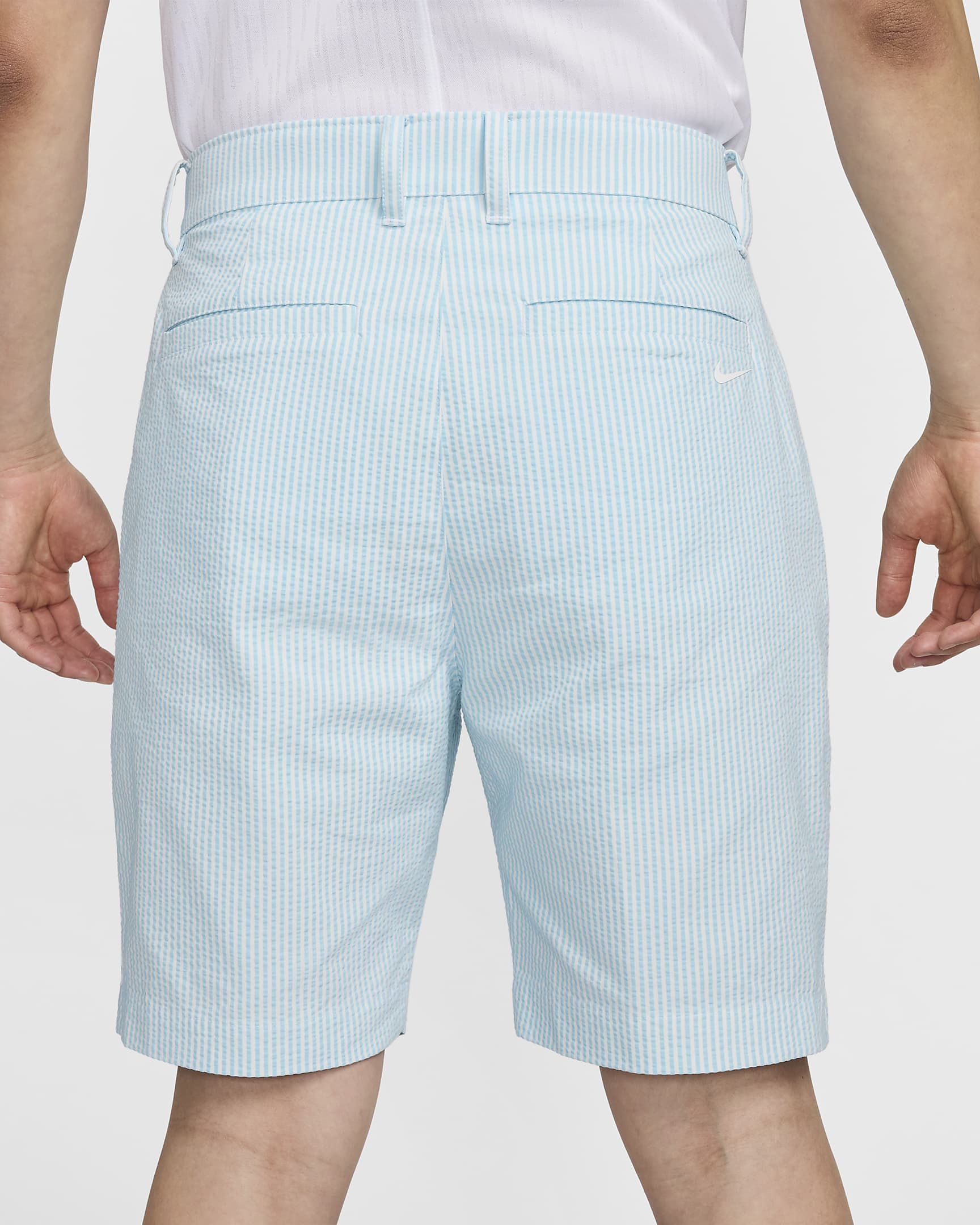 Nike Tour Men's 20cm (approx.) Chino Golf Shorts - Glacier Blue/Pure/White