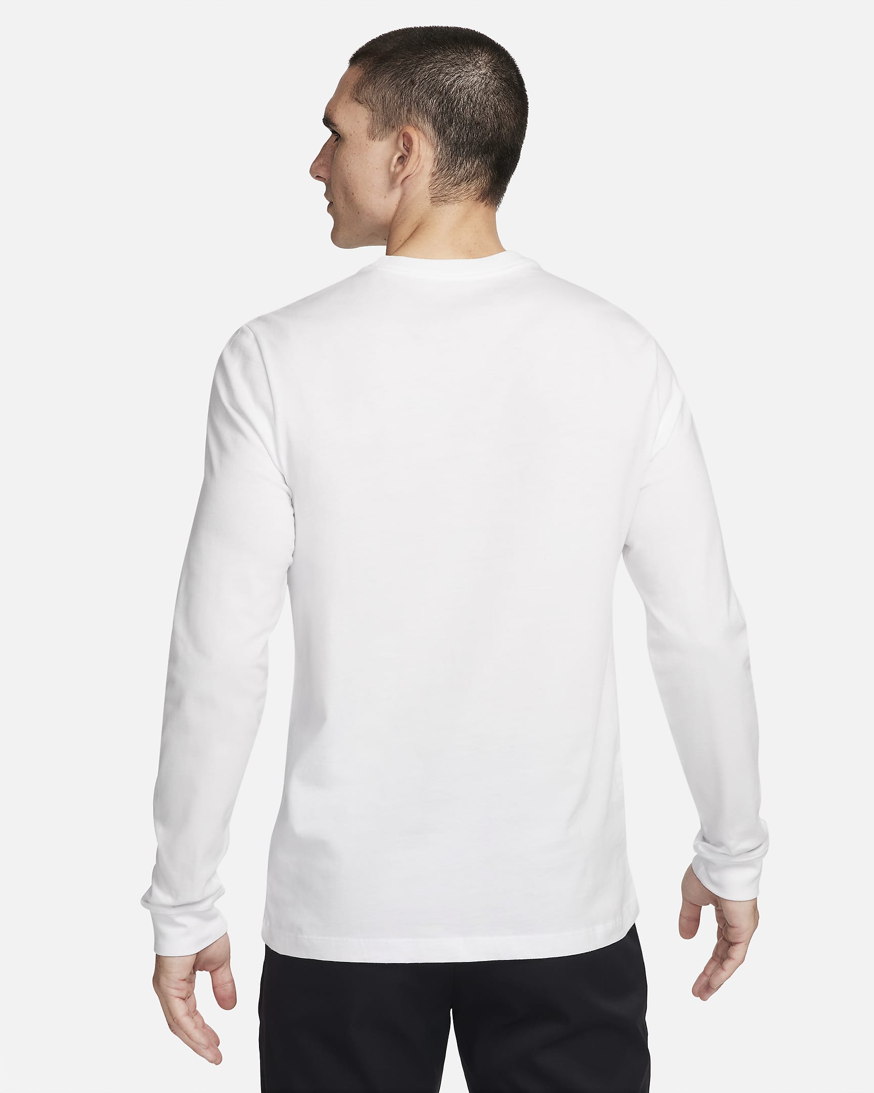 Nike Men's Long-Sleeve Golf T-Shirt - White