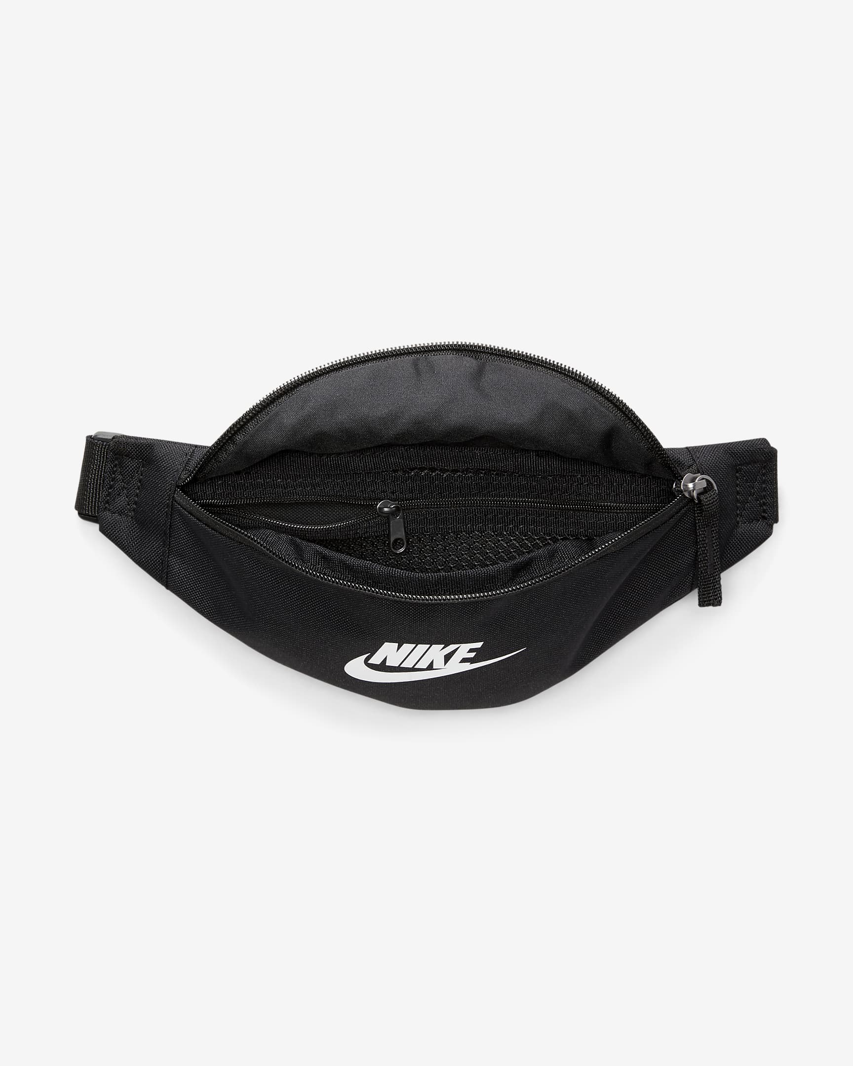 Cangurera Nike Heritage - Negro/Negro/Blanco