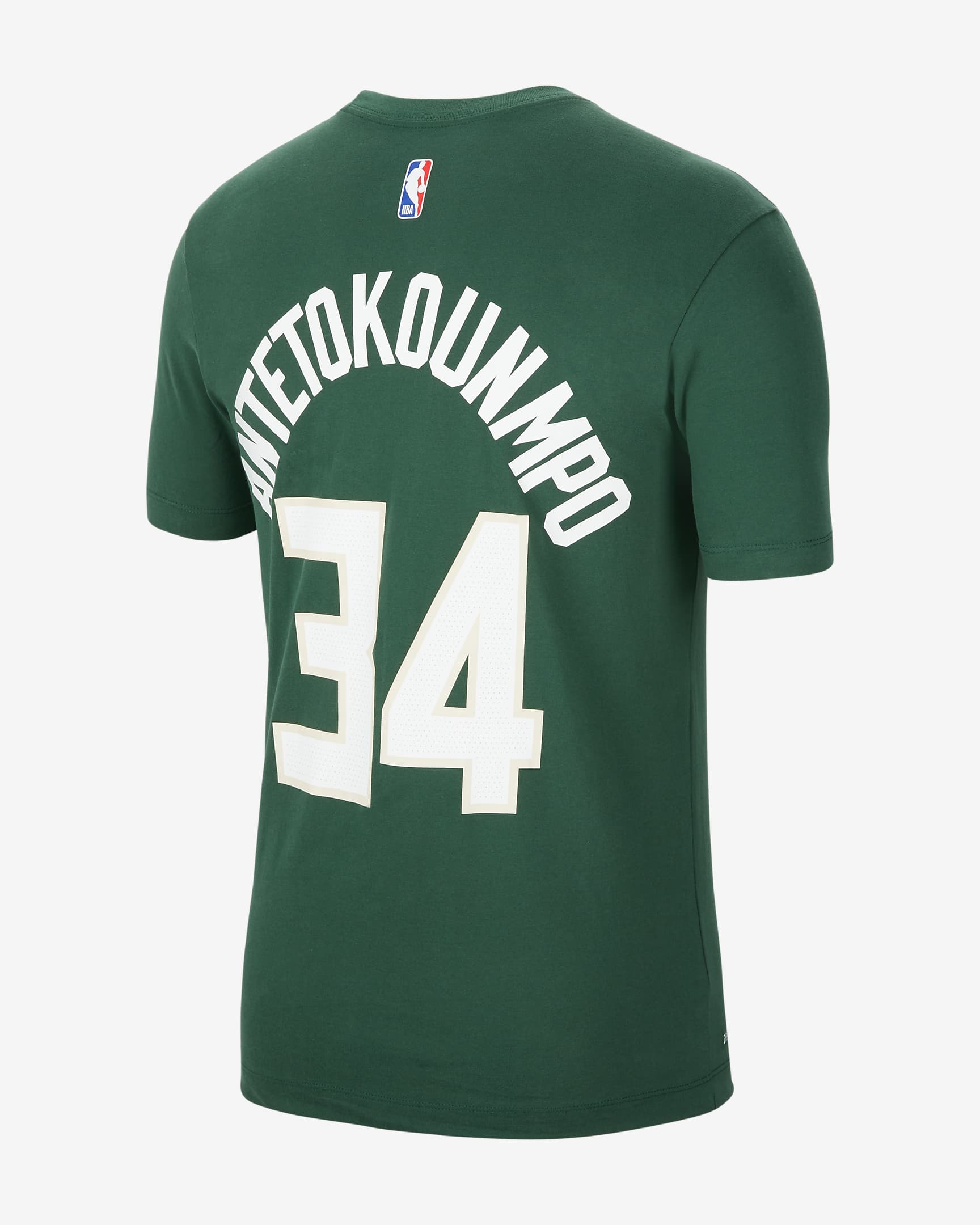 Giannis Antetokounmpo Milwaukee Bucks Nike Dri-FIT Men's NBA T-Shirt ...