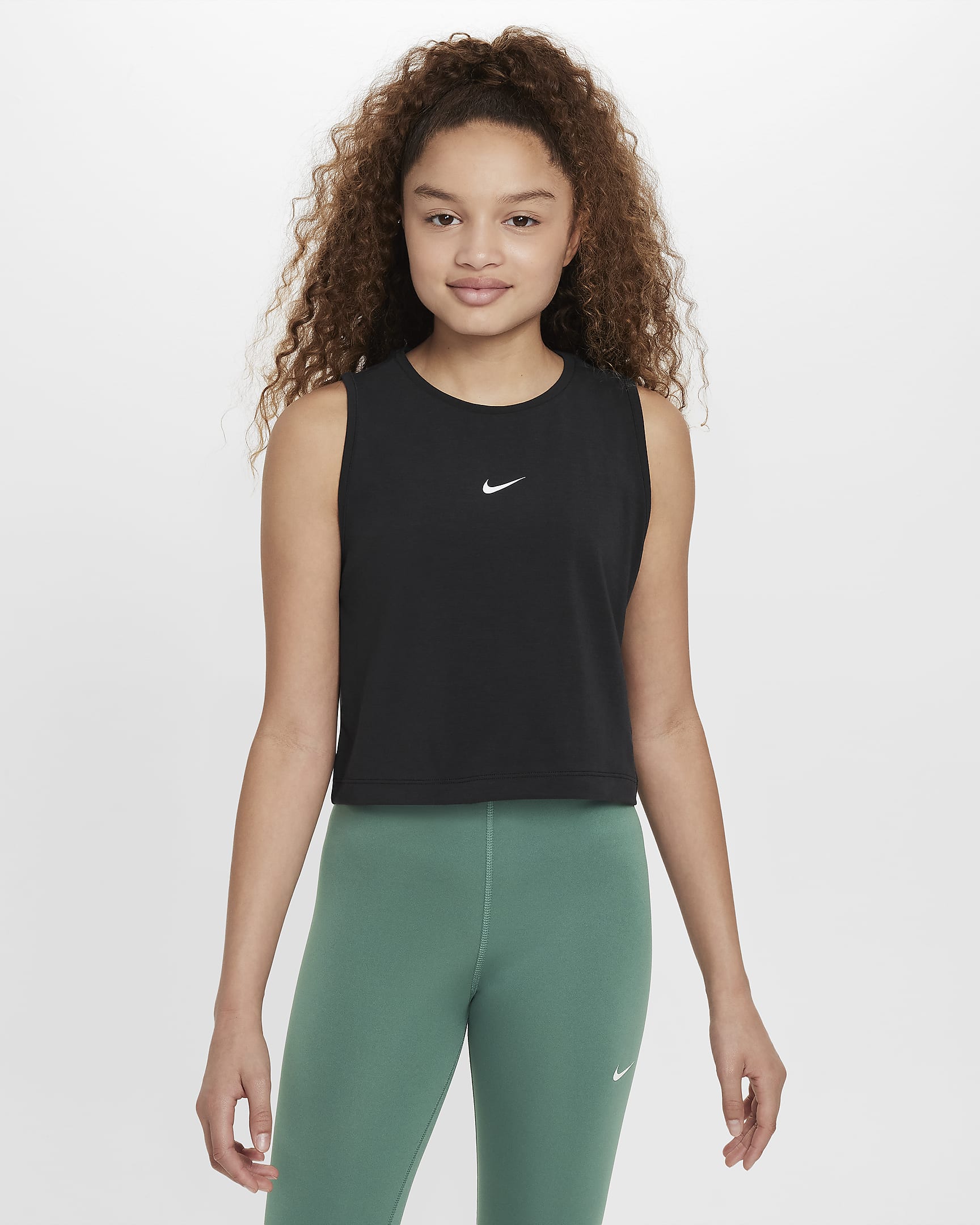 Nike Pro Girls' Dri-FIT Training Tank Top. Nike.com