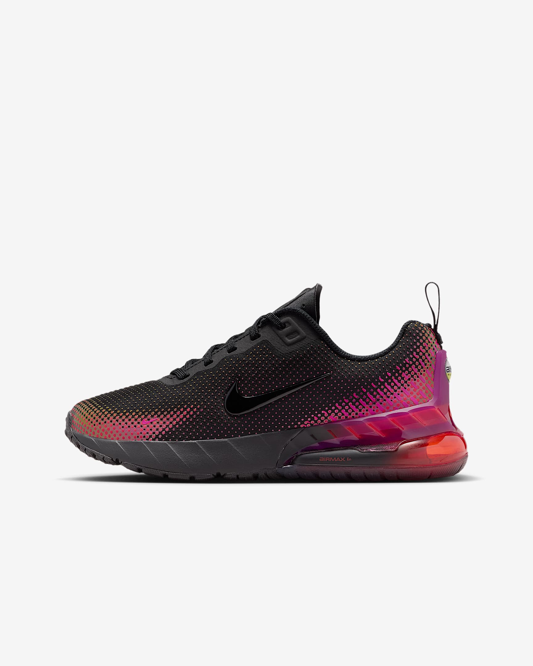 Nike Air Max Phoenix Big Kids' Shoes - Black/Vivid Purple/Challenge Red/Black