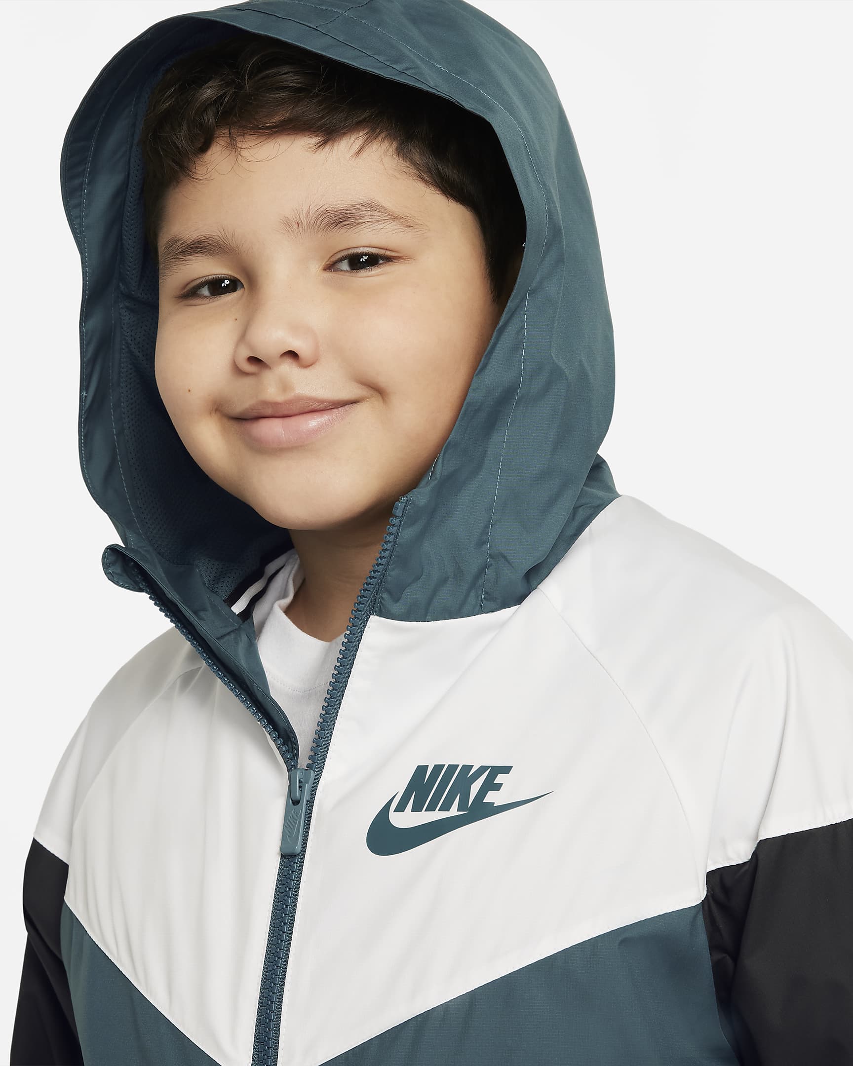 Nike Sportswear Windrunner Big Kids' (Boys') Jacket (Extended Size ...