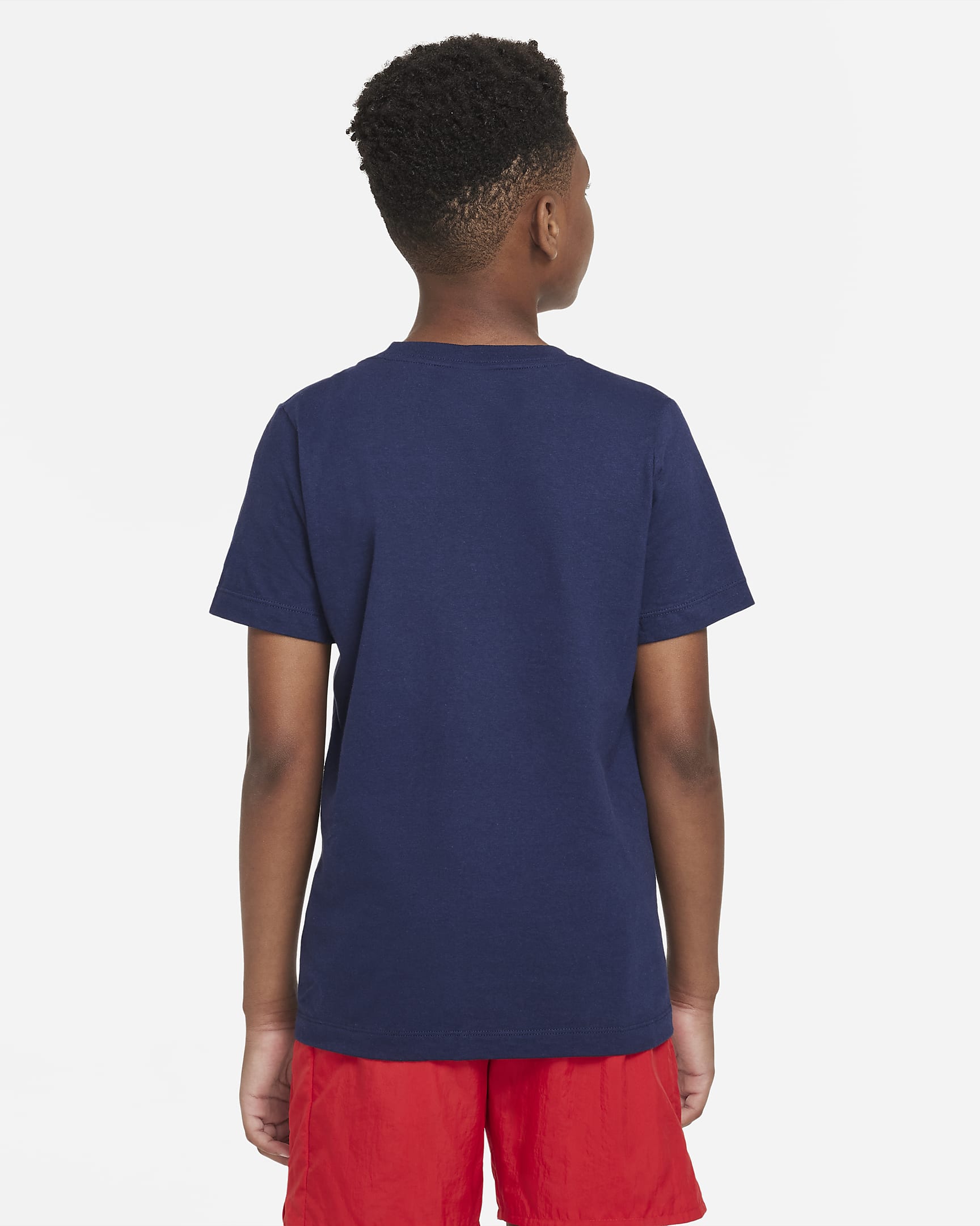 Nike Sportswear Big Kids' (Boys') Graphic T-Shirt - Navy