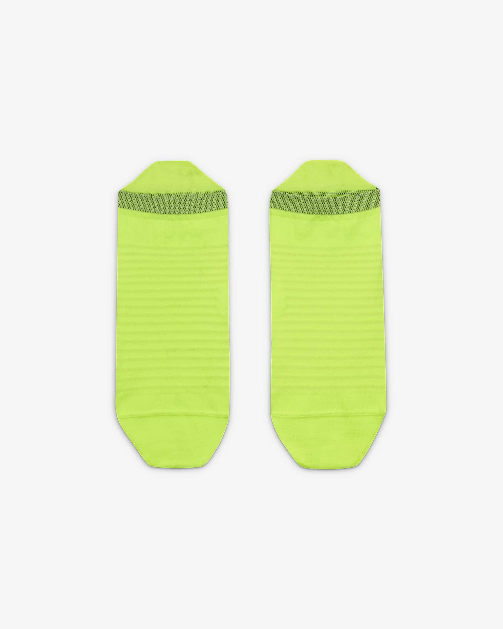 Calcetines de running Nike Spark Lightweight No-Show - Volt/Reflejo plata