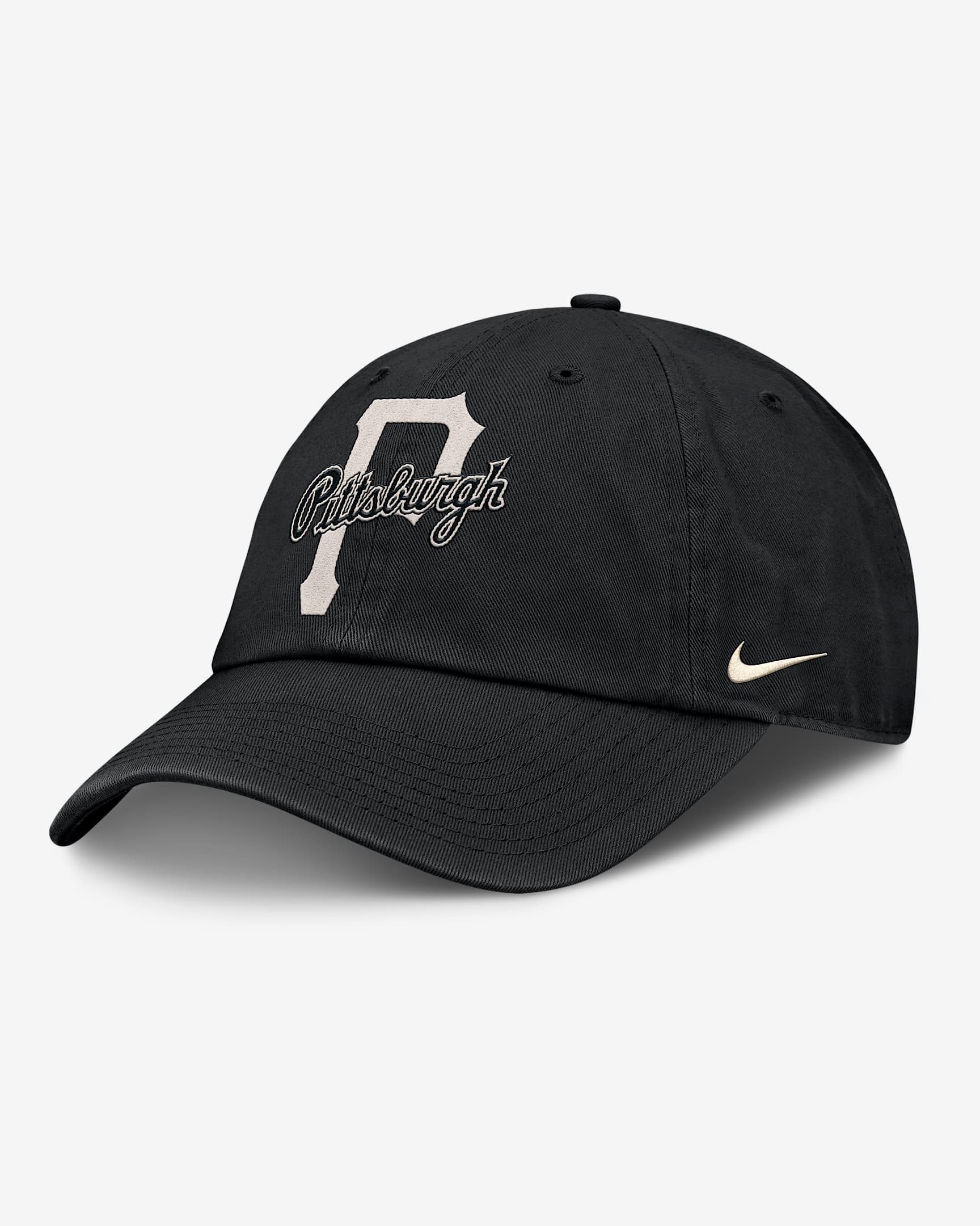 Pittsburgh Pirates Statement Club Men’s Nike MLB Adjustable Hat - Black