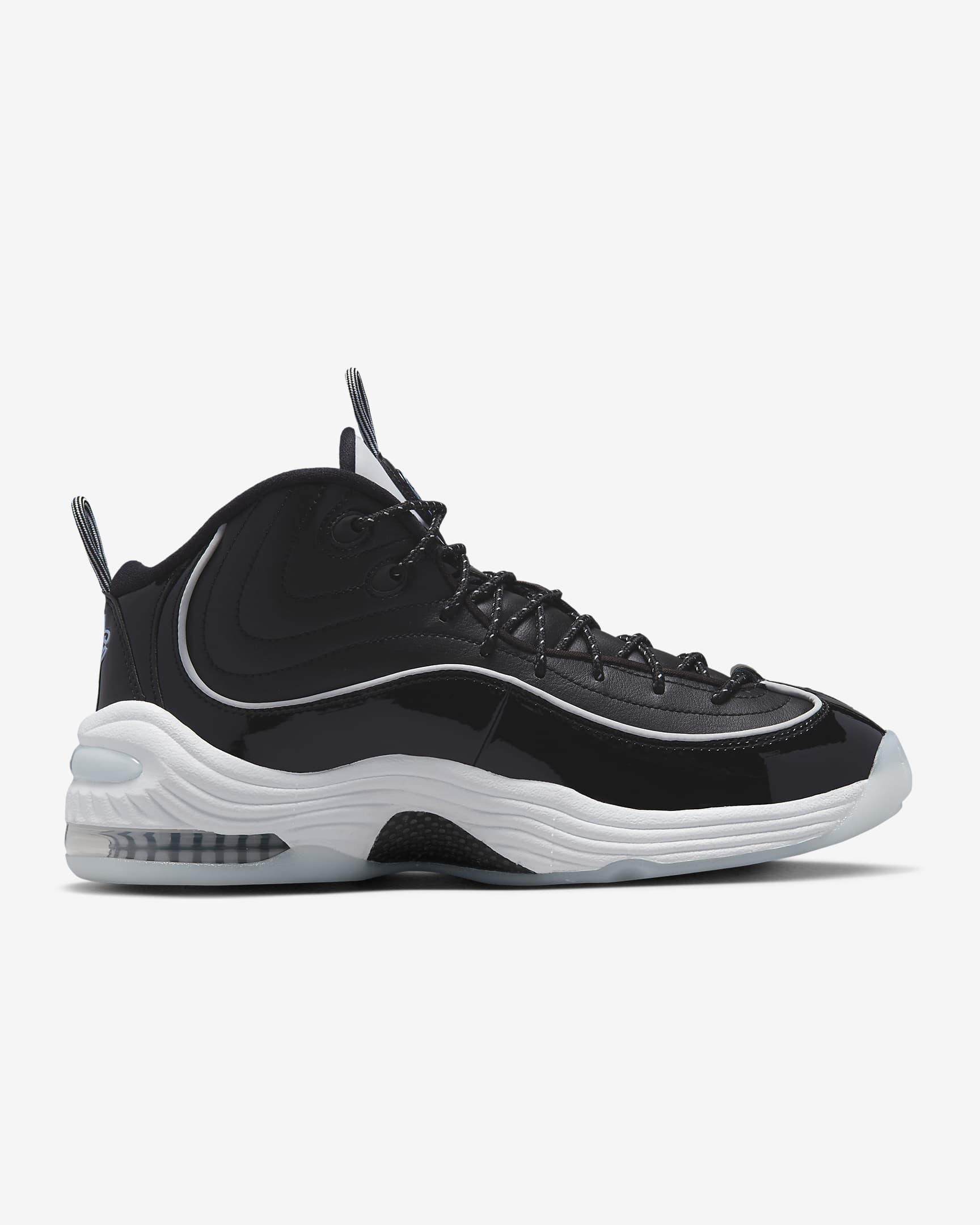 Nike Air Penny 2 Men's Shoes - Black/White/Football Grey/Multi-Color