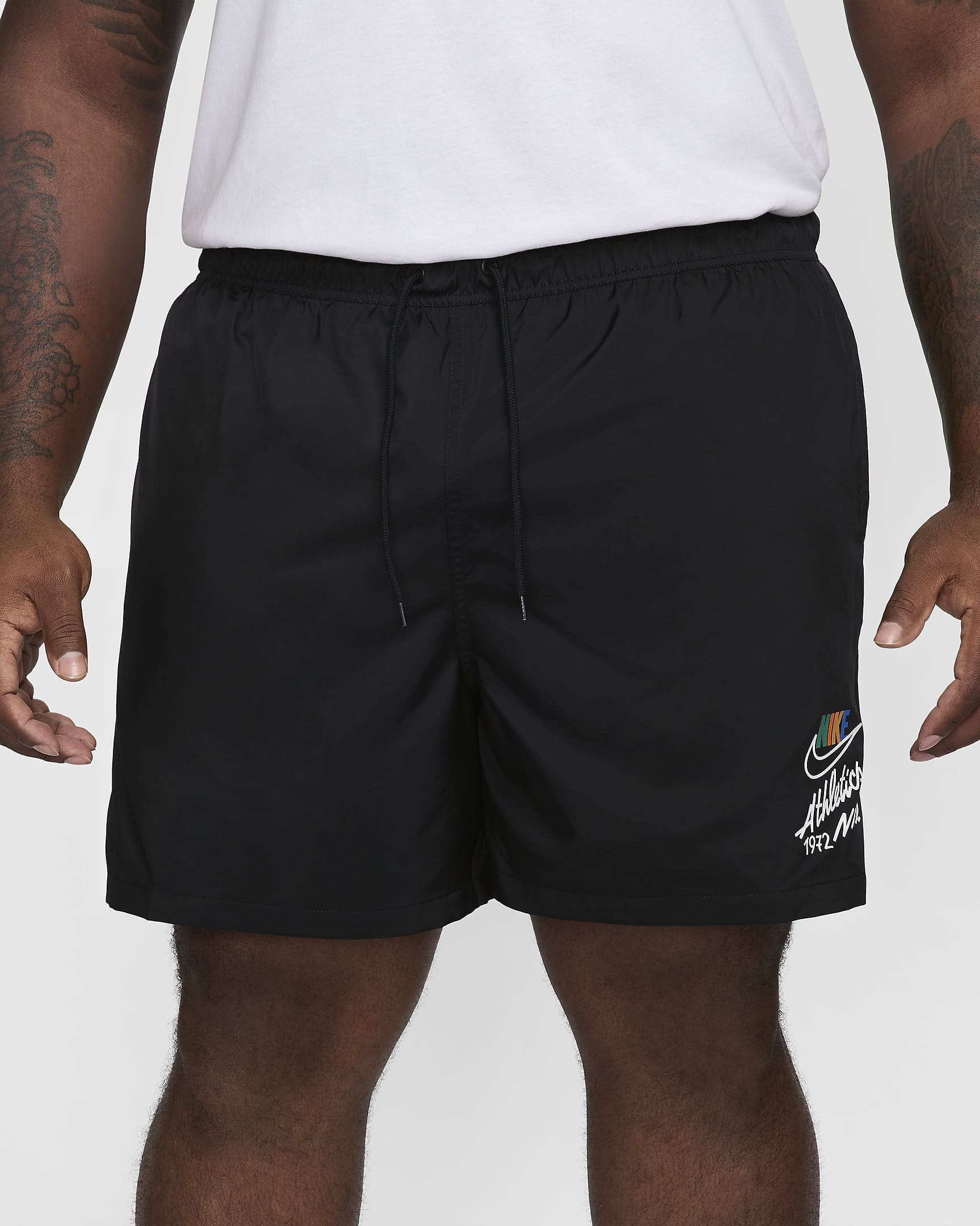 Nike Club Men's Woven Flow Shorts - Black