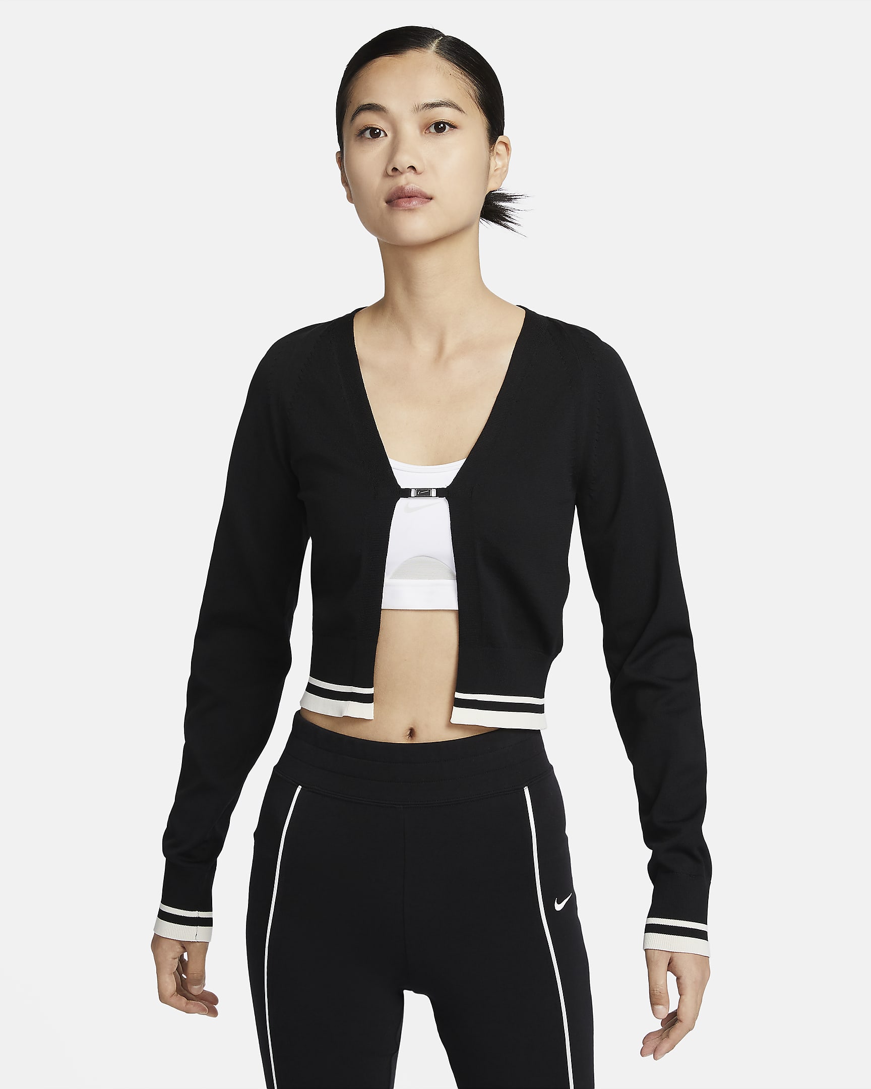Nike Sportswear Women's Long-Sleeve Knit Cardigan. Nike SG