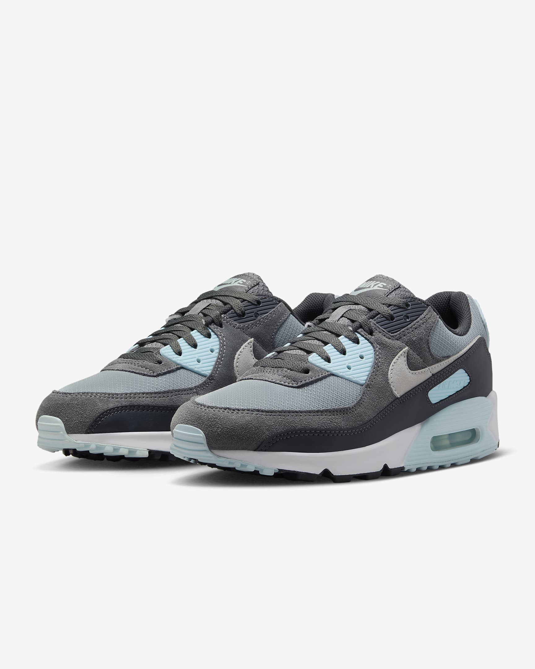 Calzado para hombre Nike Air Max 90 - Piedra pómez claro/Gris humo/Antracita/Polvo fotón