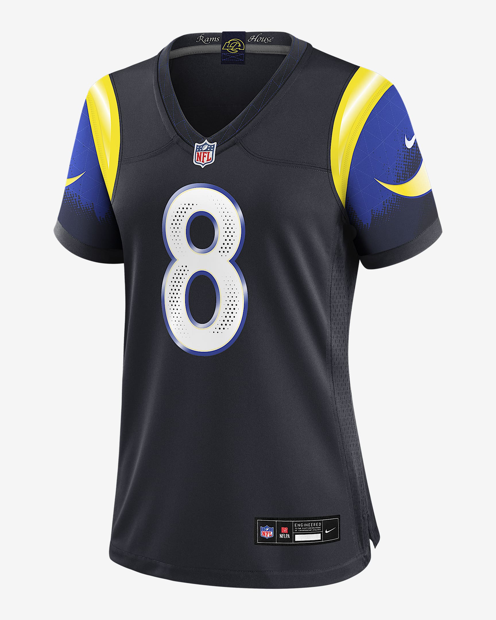 Jared Verse Los Angeles Rams Rivalries Collection Women’s Nike NFL Game Jersey - Navy